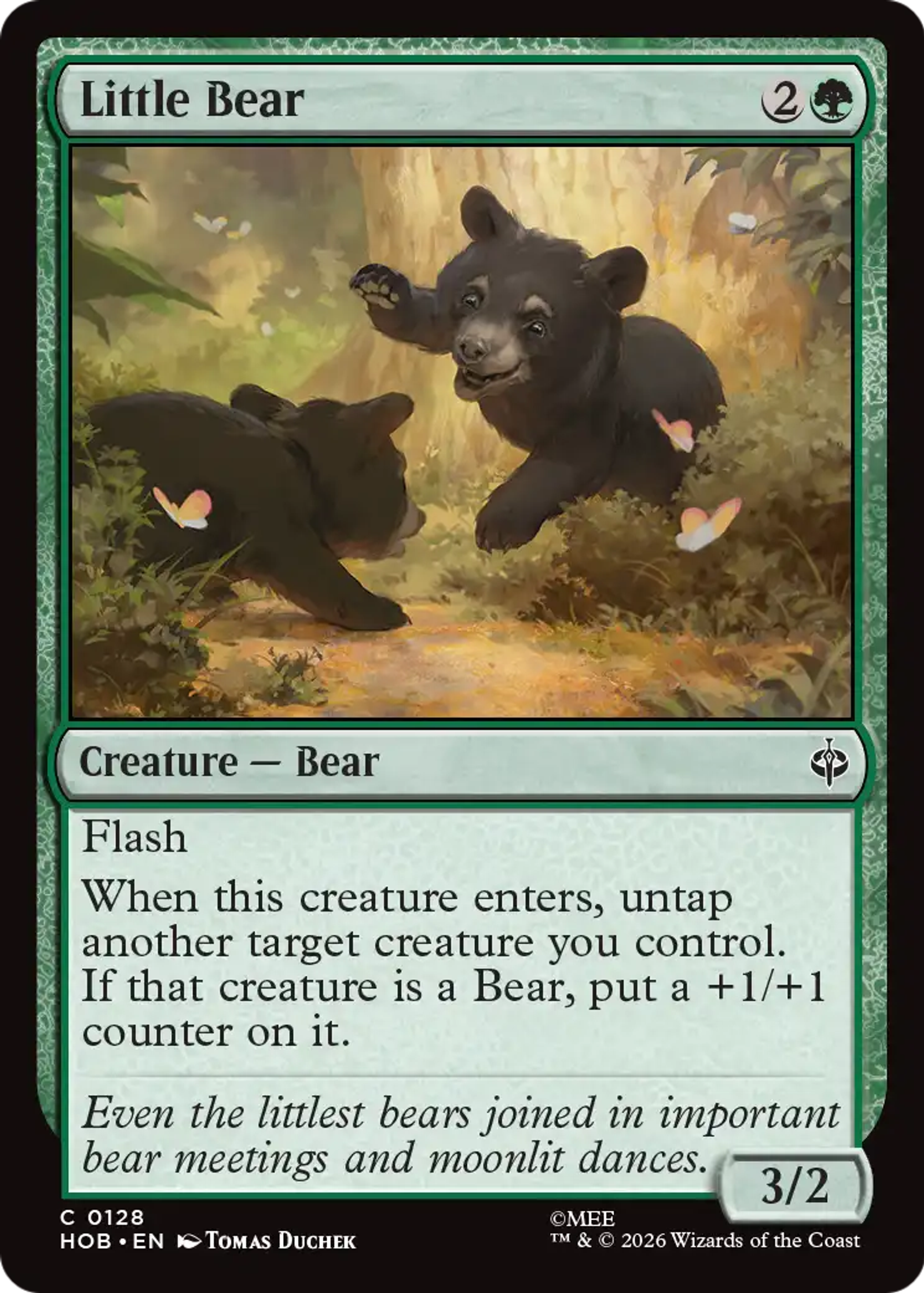 Little Bear — The Hobbit — Magic: The Gathering