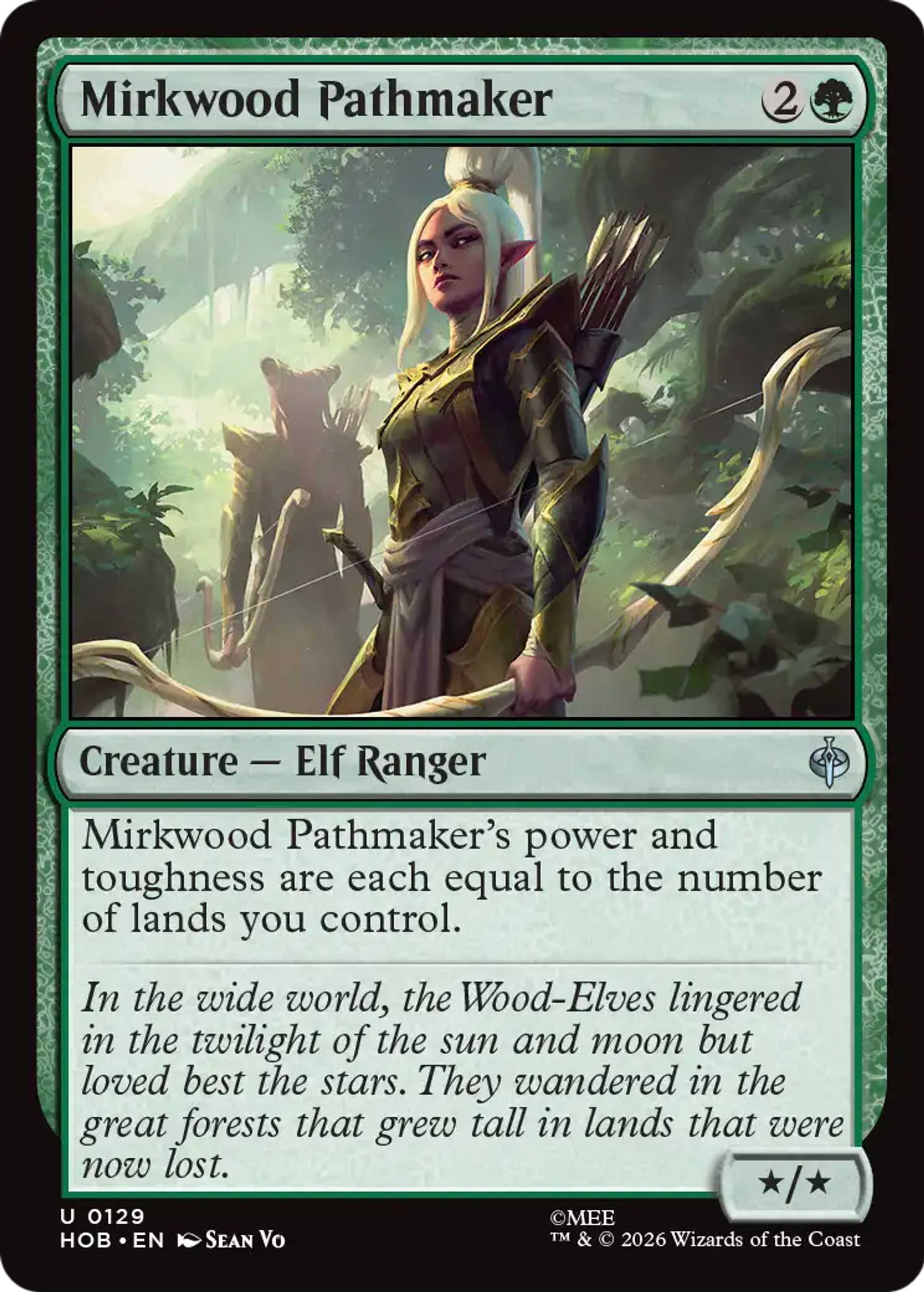Mirkwood Pathmaker — The Hobbit — Magic: The Gathering