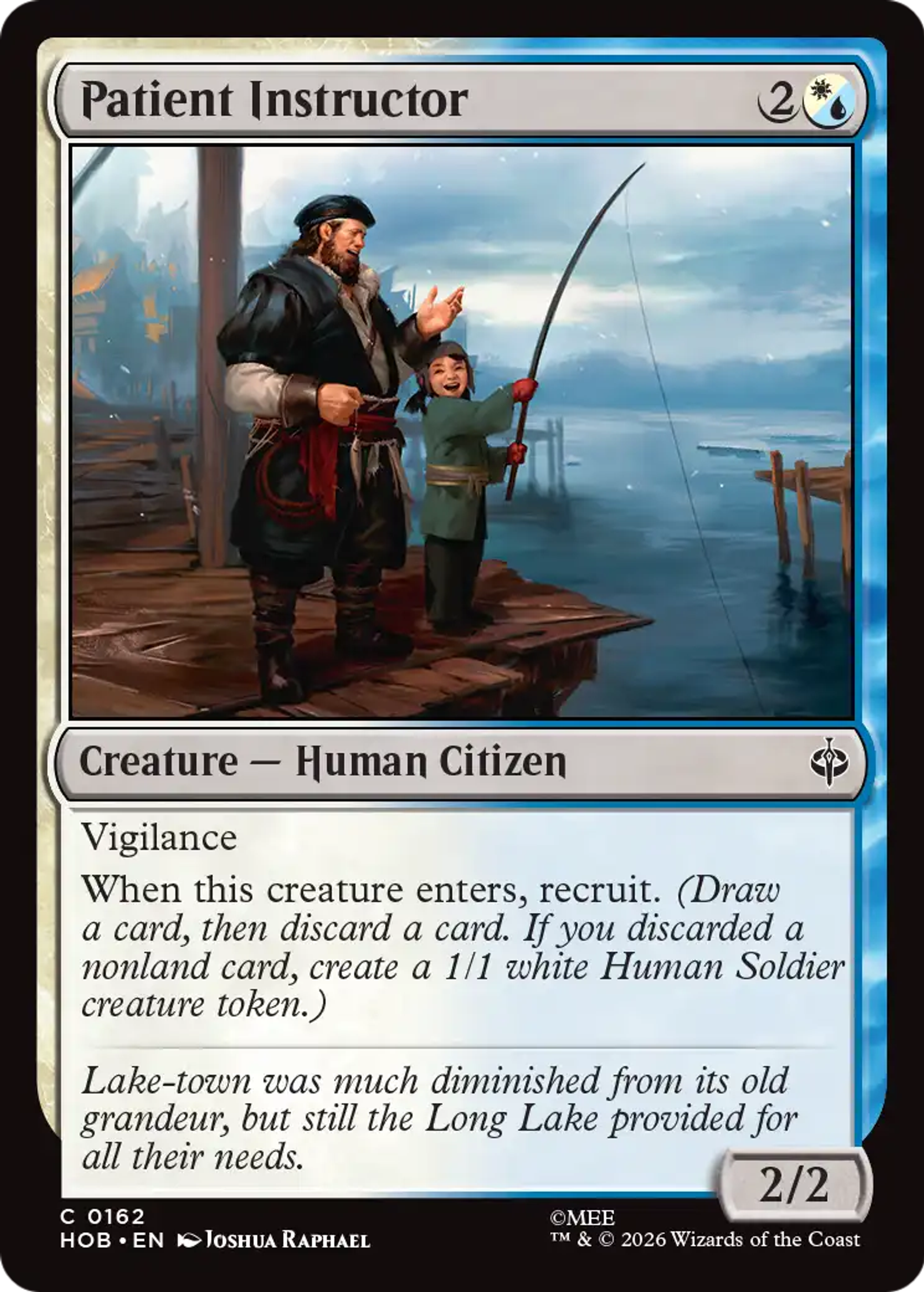 Patient Instructor — The Hobbit — Magic: The Gathering