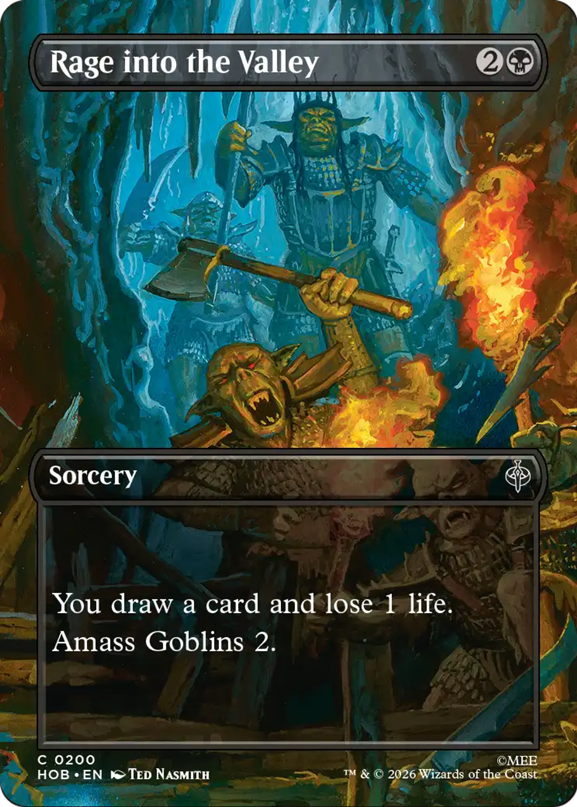 Rage into the Valley — The Hobbit — Magic: The Gathering
