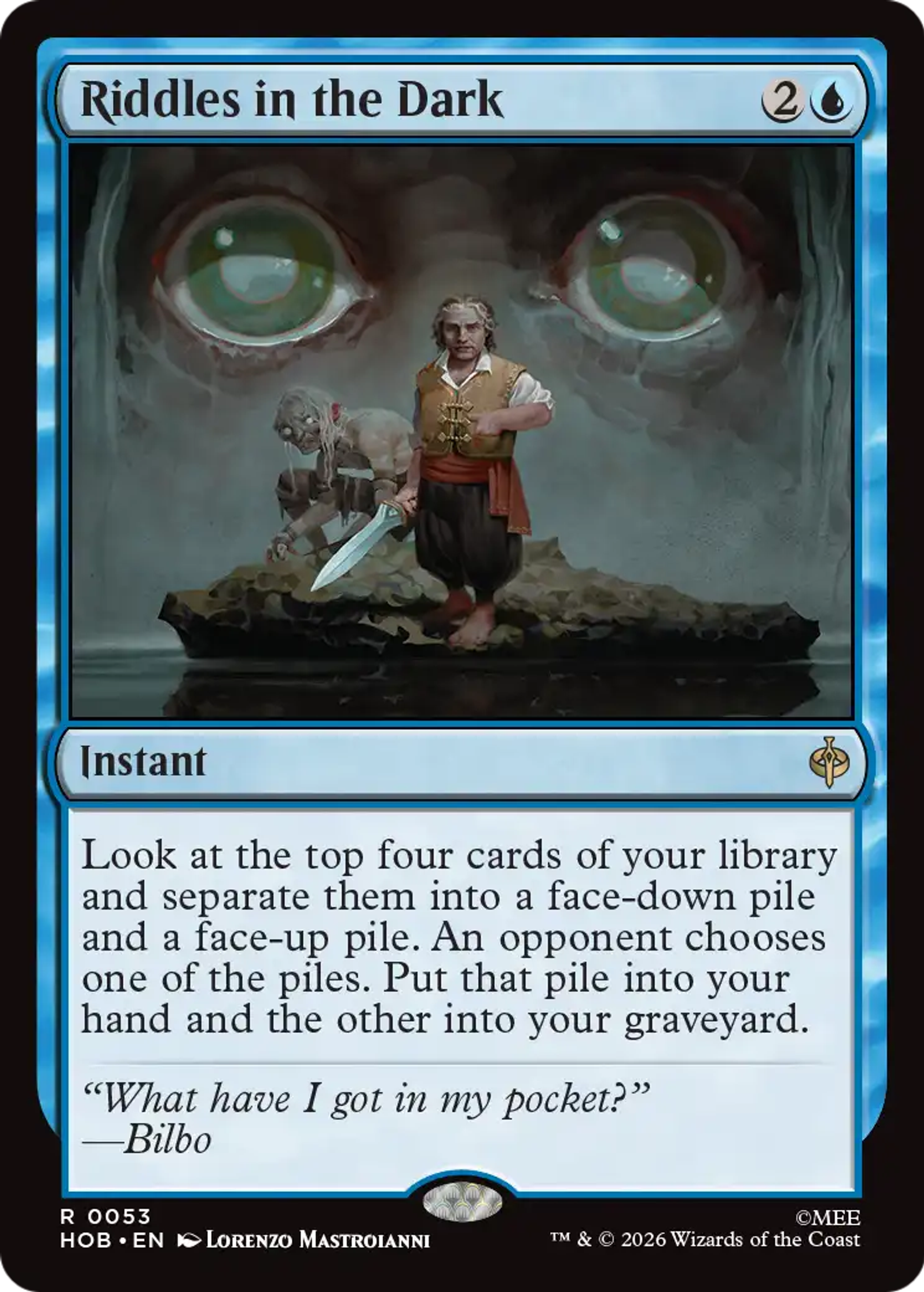 Riddles in the Dark — The Hobbit — Magic: The Gathering