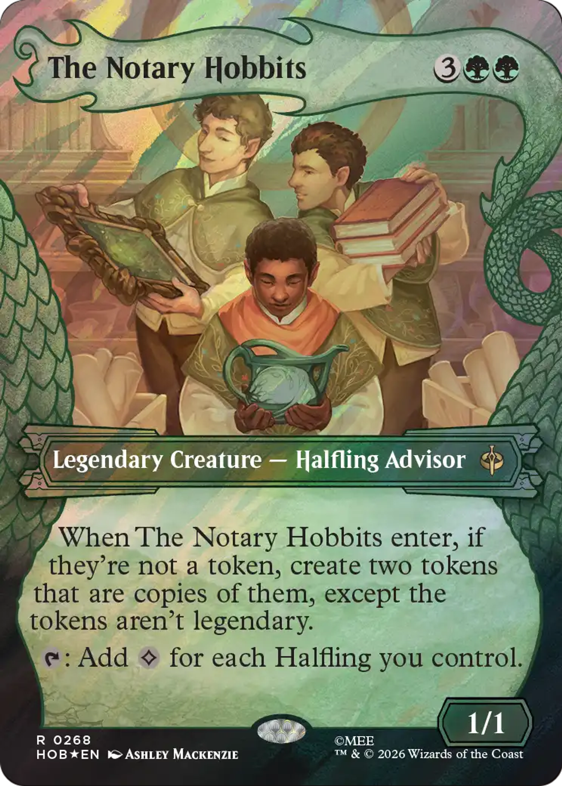 The Notary Hobbits — The Hobbit — Magic: The Gathering