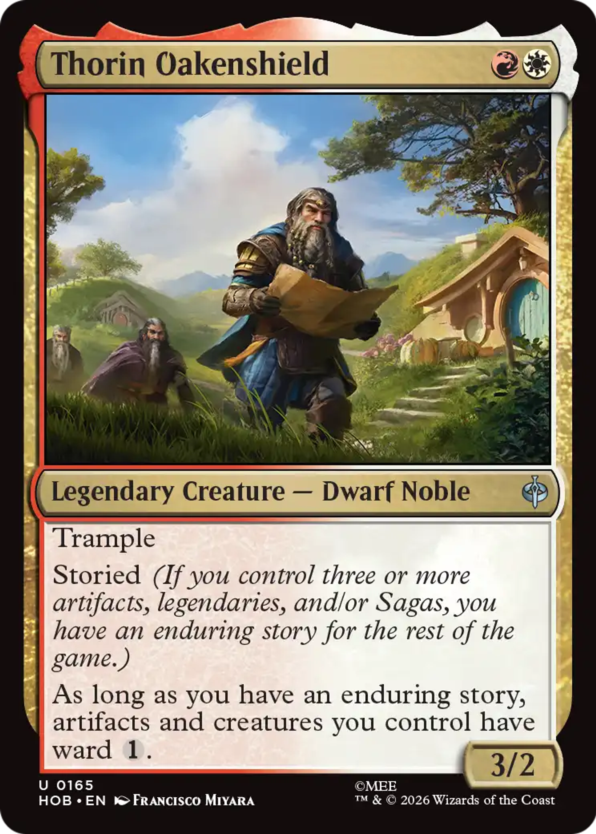 Thorin Oakenshield — The Hobbit — Magic: The Gathering