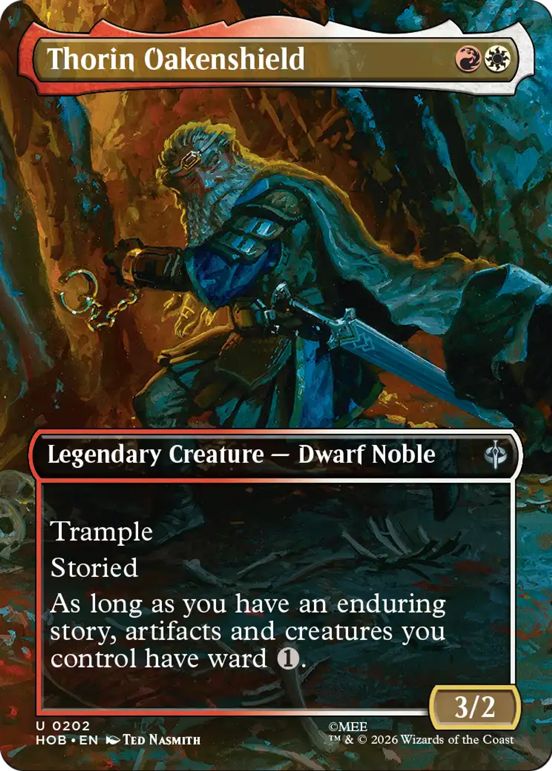 Thorin Oakenshield — The Hobbit — Magic: The Gathering