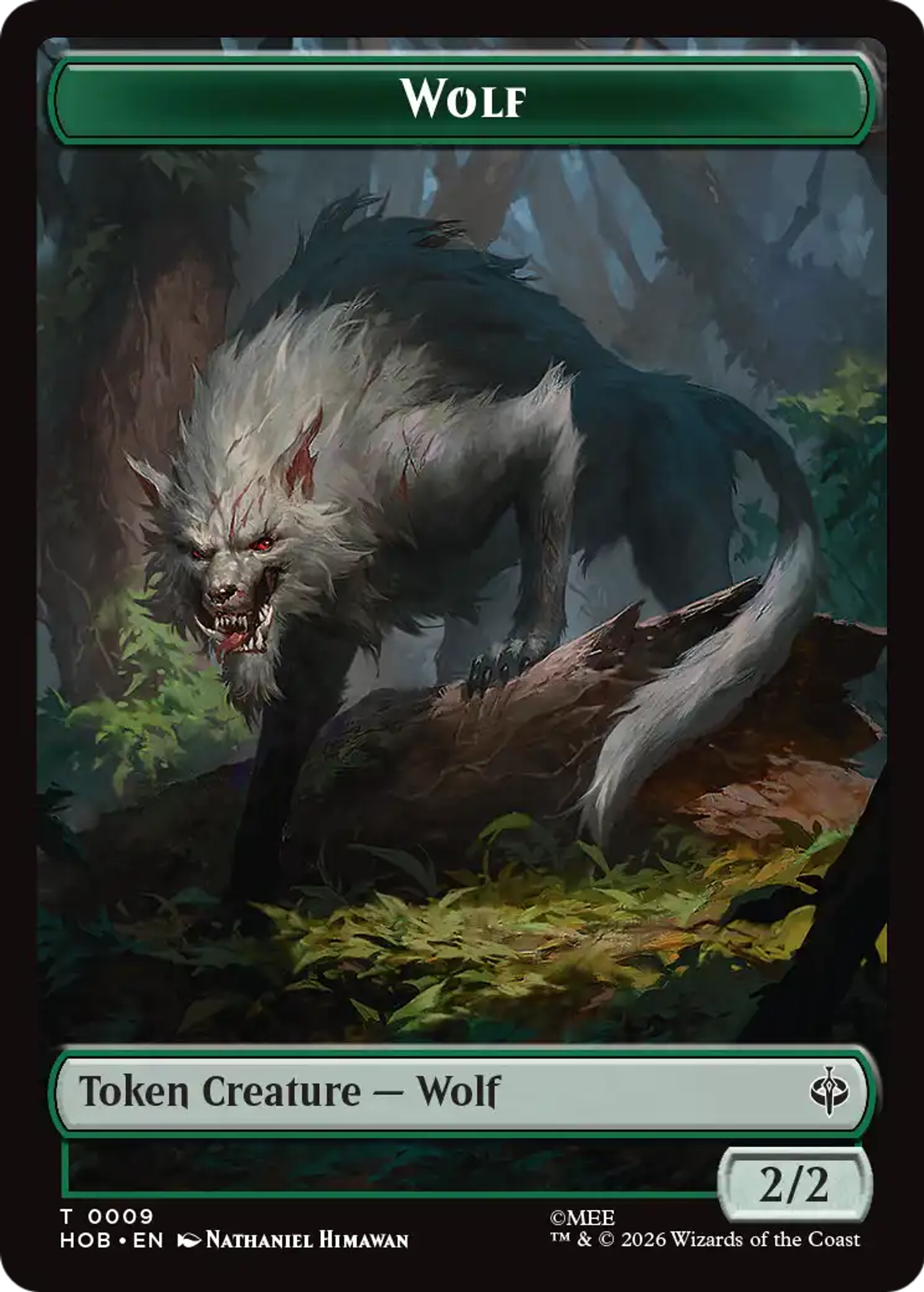 Wolf — The Hobbit — Magic: The Gathering