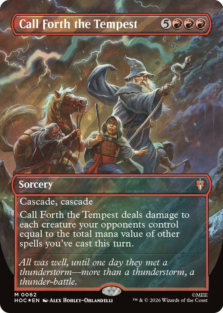 Call Forth the Tempest — The Hobbit Eternal — Magic: The Gathering
