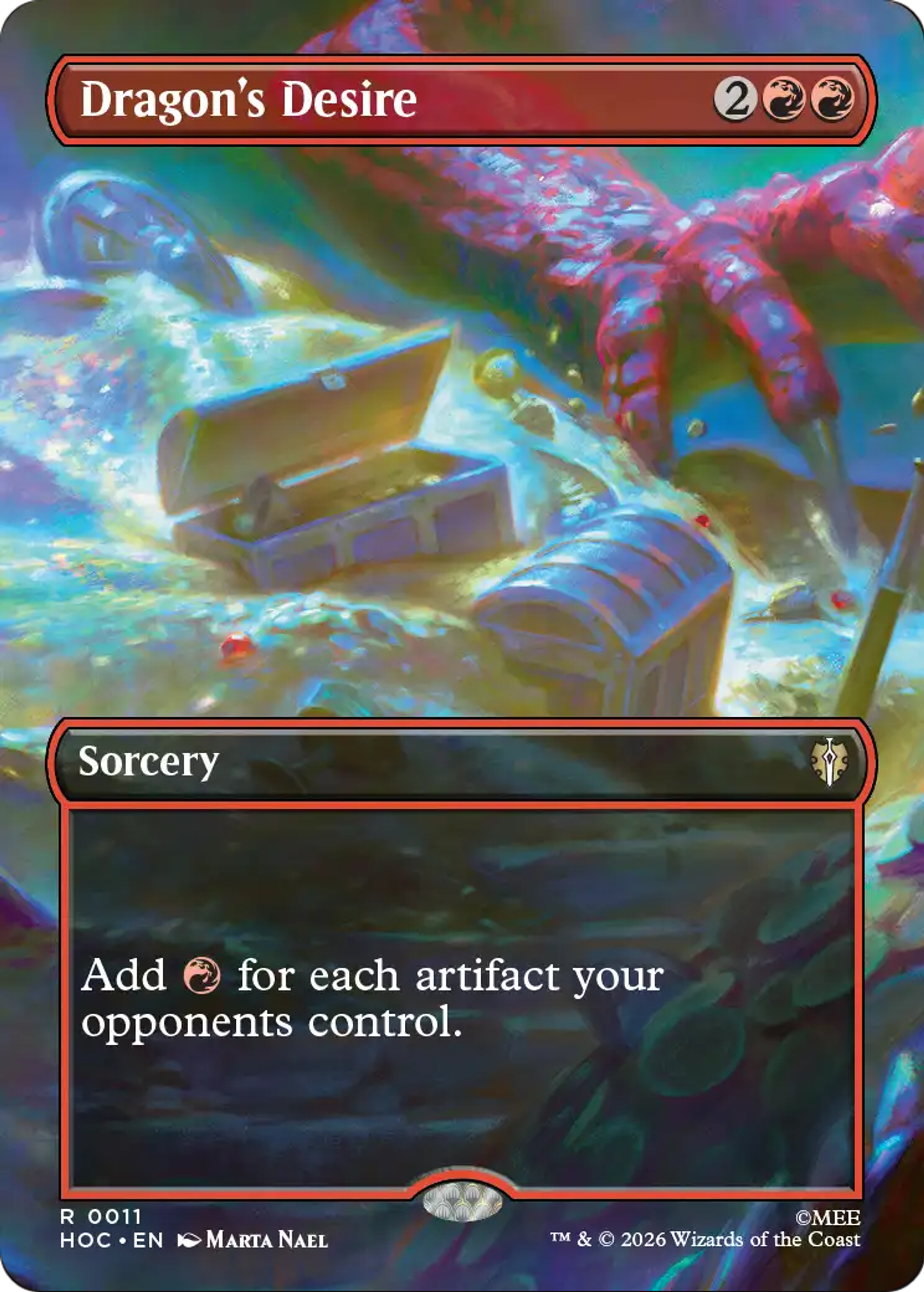 Dragon's Desire — The Hobbit Eternal — Magic: The Gathering