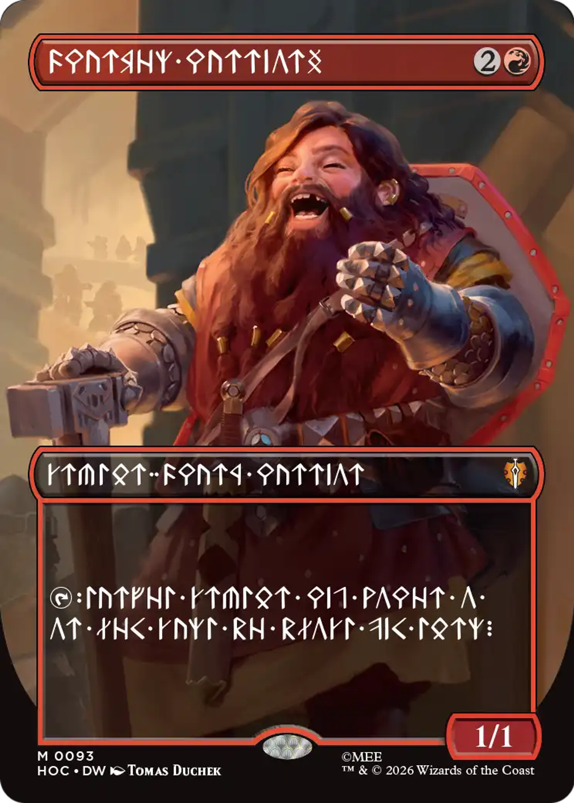 Guerriers nains — The Hobbit Eternal — Magic: The Gathering