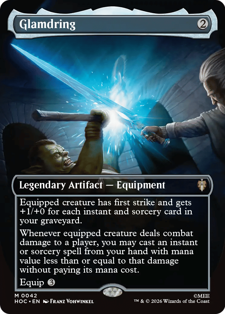Glamdring — The Hobbit Eternal — Magic: The Gathering