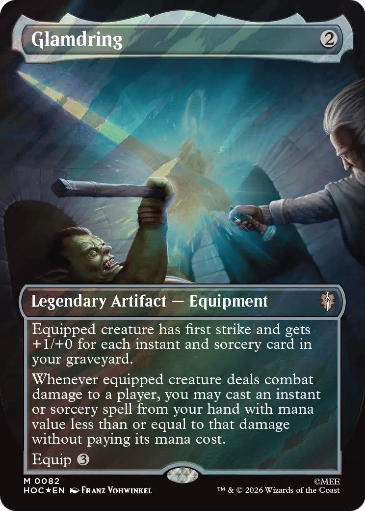 Glamdring — The Hobbit Eternal — Magic: The Gathering