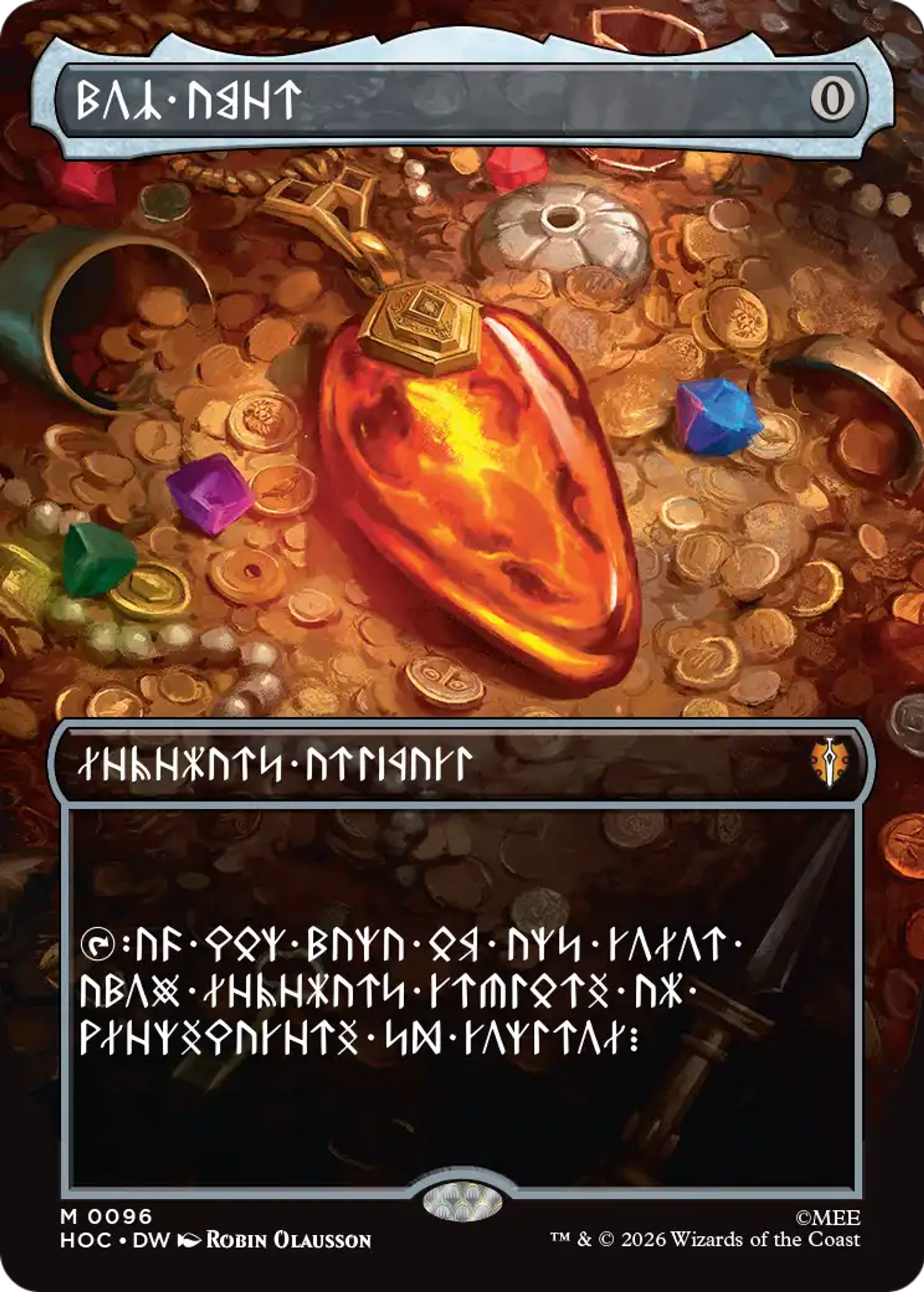 Mox Amber — The Hobbit Eternal — Magic: The Gathering