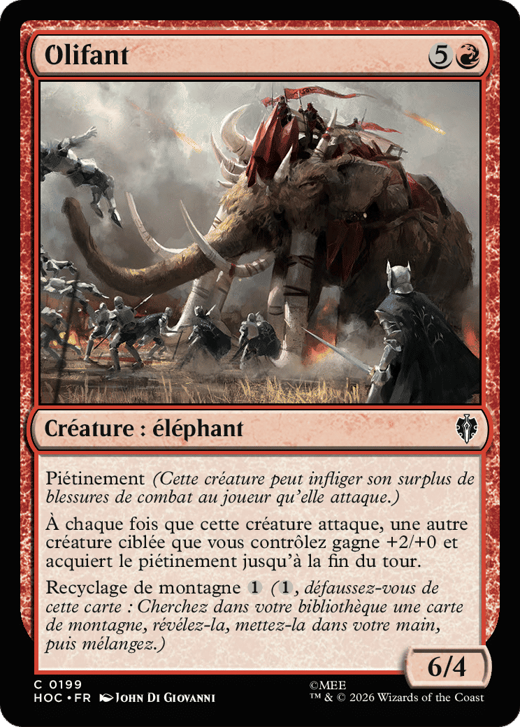 Olifant — The Hobbit Eternal — Magic: The Gathering
