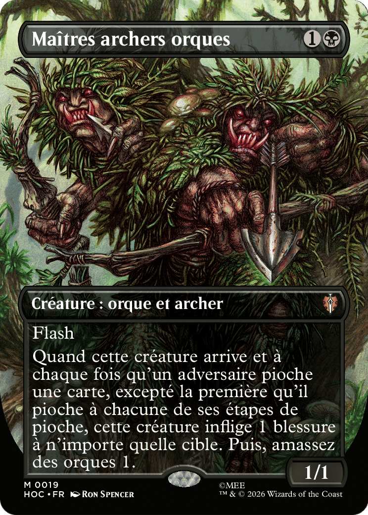 Maîtres archers orques — The Hobbit Eternal — Magic: The Gathering