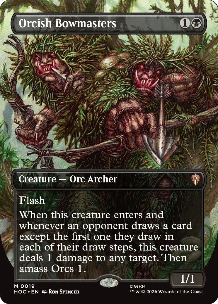 Orcish Bowmasters — The Hobbit Eternal — Magic: The Gathering