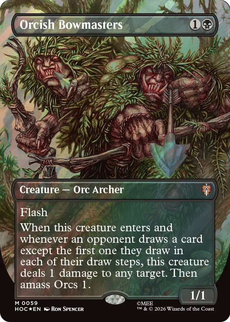 Orcish Bowmasters — The Hobbit Eternal — Magic: The Gathering