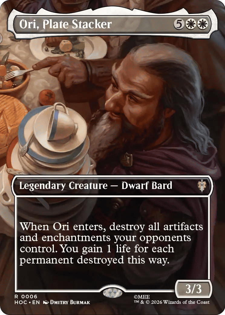 Ori, Plate Stacker — The Hobbit Eternal — Magic: The Gathering