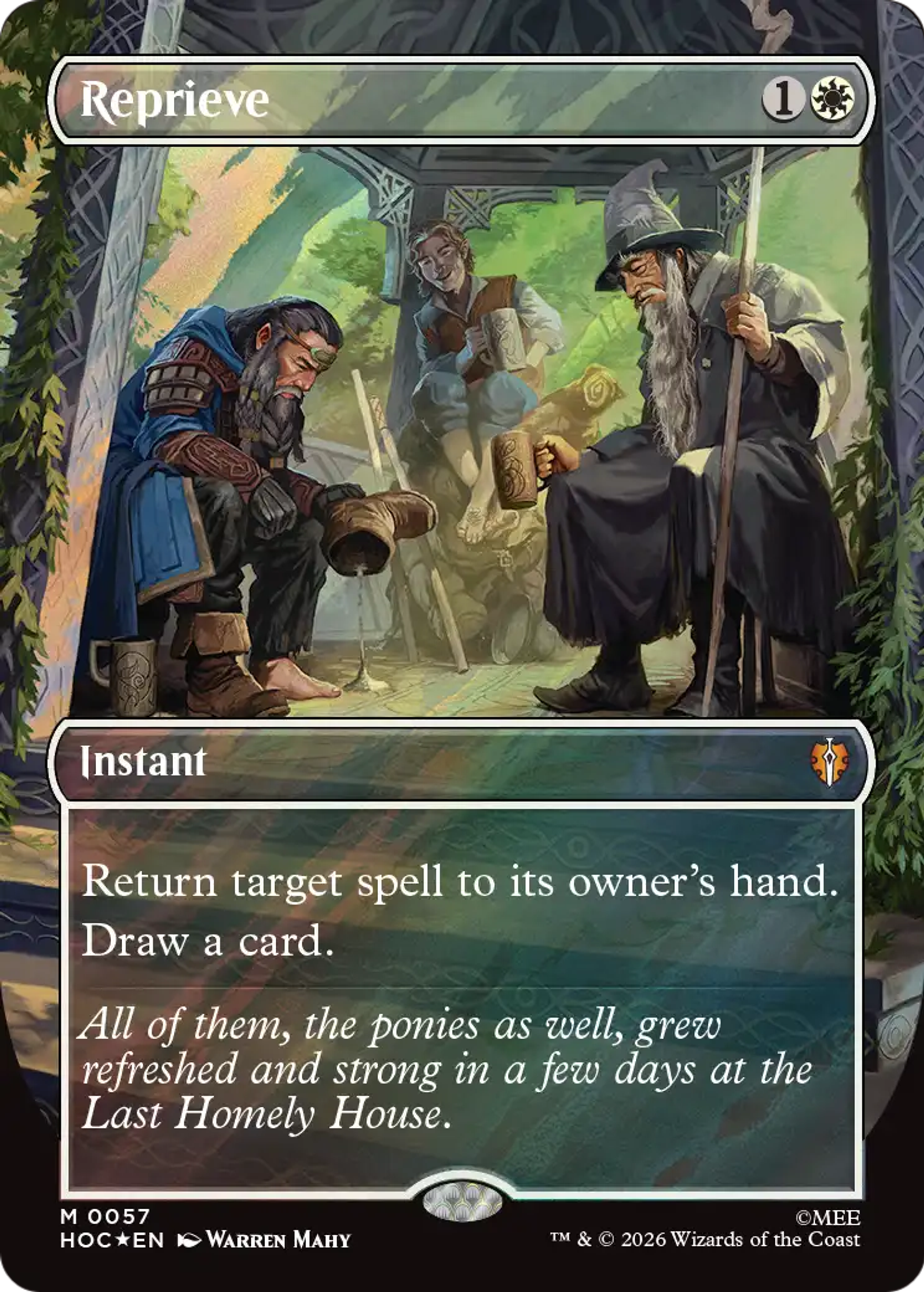 Reprieve — The Hobbit Eternal — Magic: The Gathering