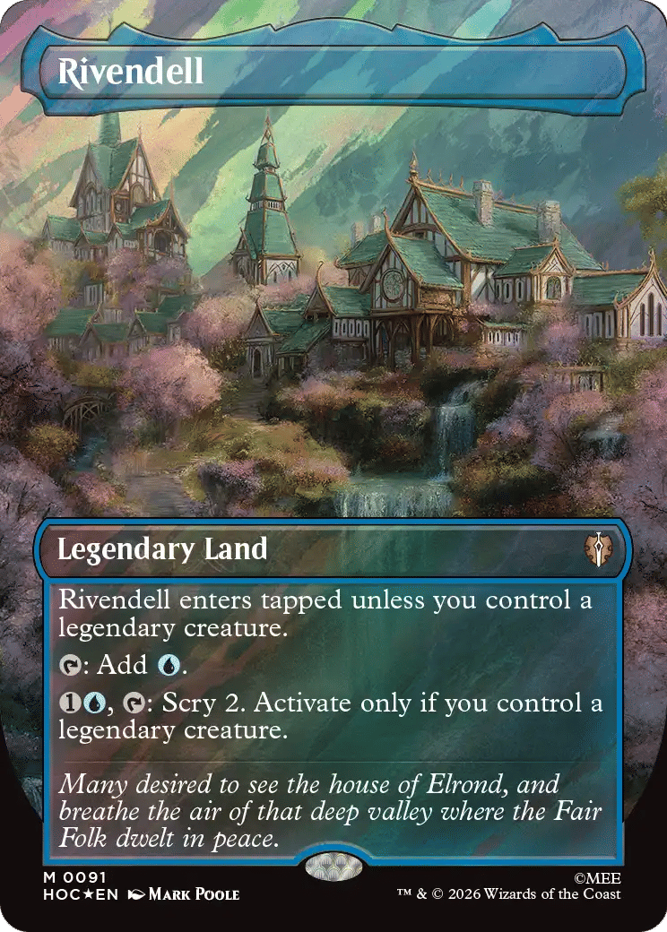 Rivendell — The Hobbit Eternal — Magic: The Gathering