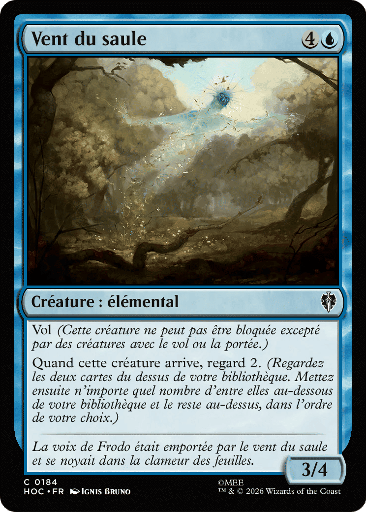 Vent du saule — The Hobbit Eternal — Magic: The Gathering