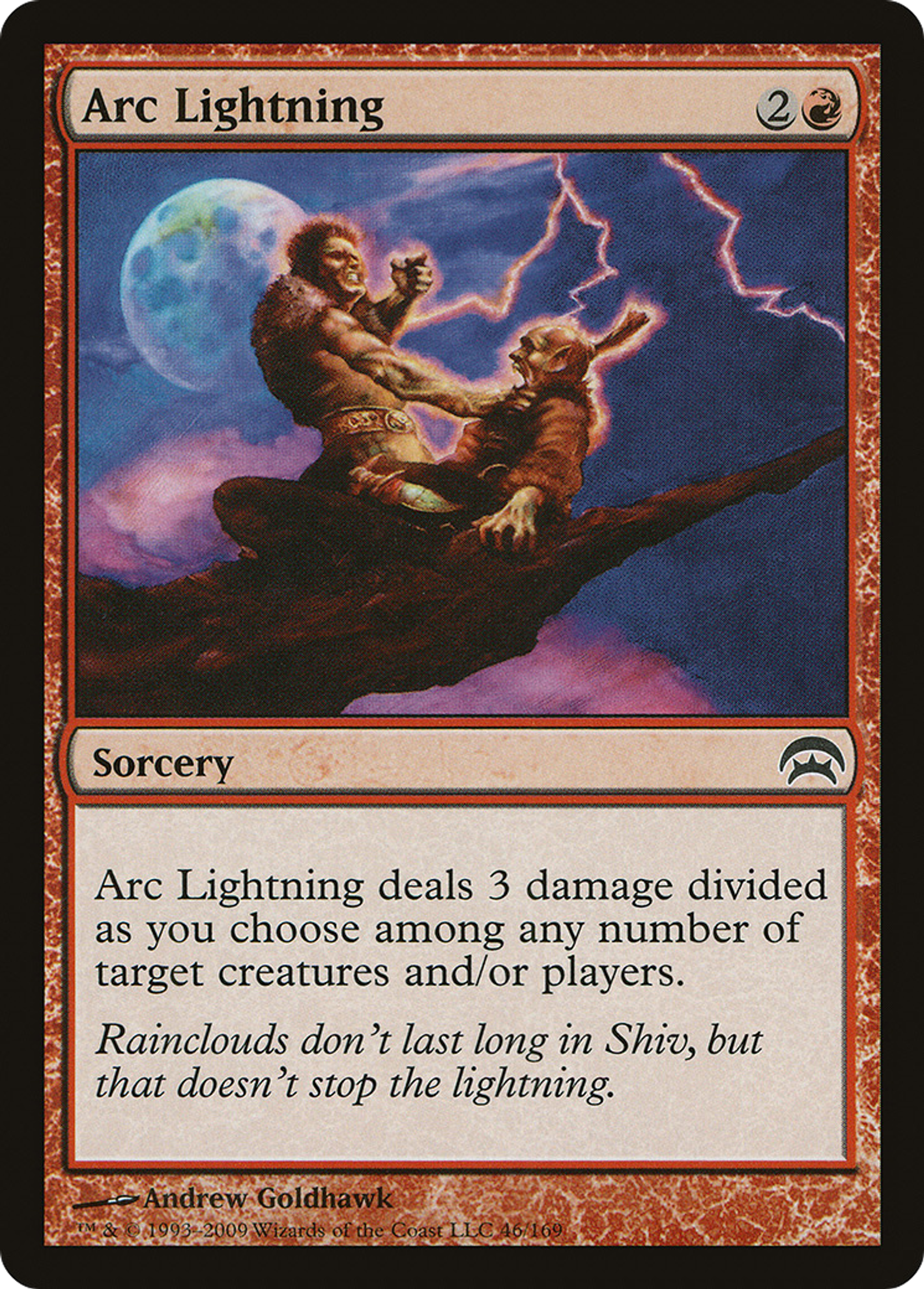Arc Lightning — Planechase — Magic: The Gathering
