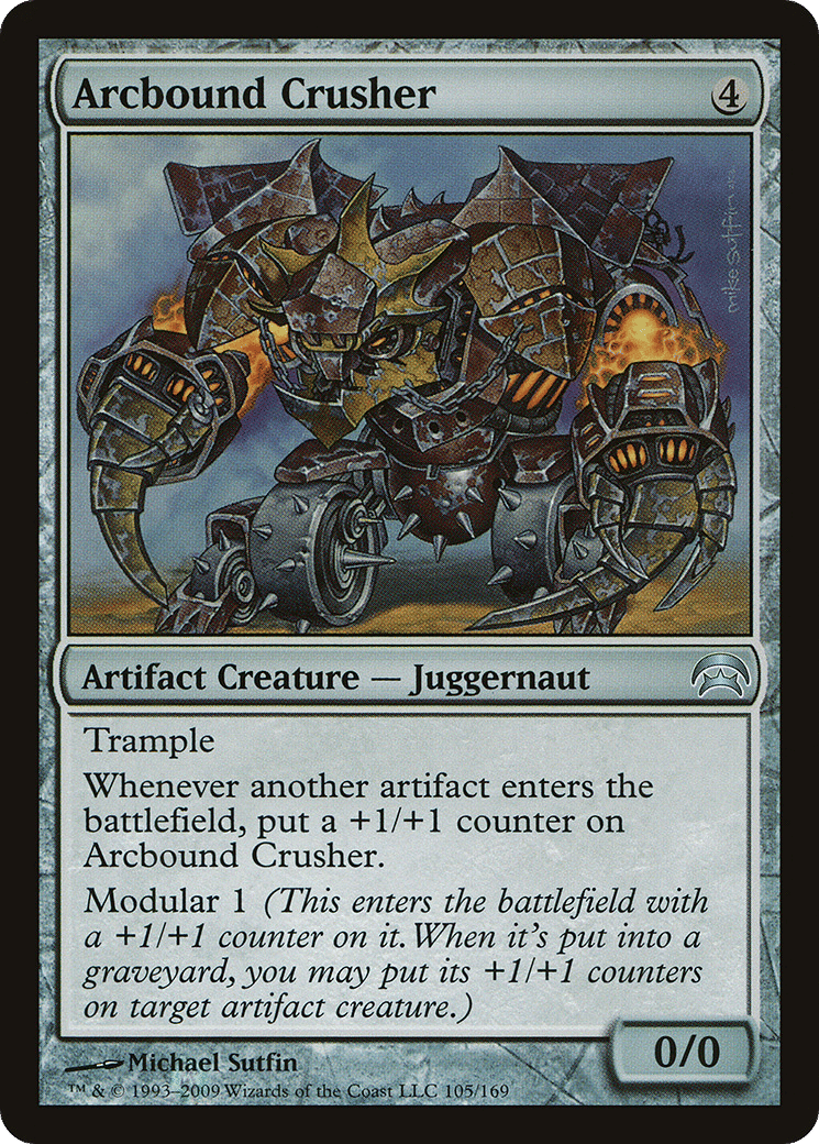 Arcbound Crusher — Planechase — Magic: The Gathering