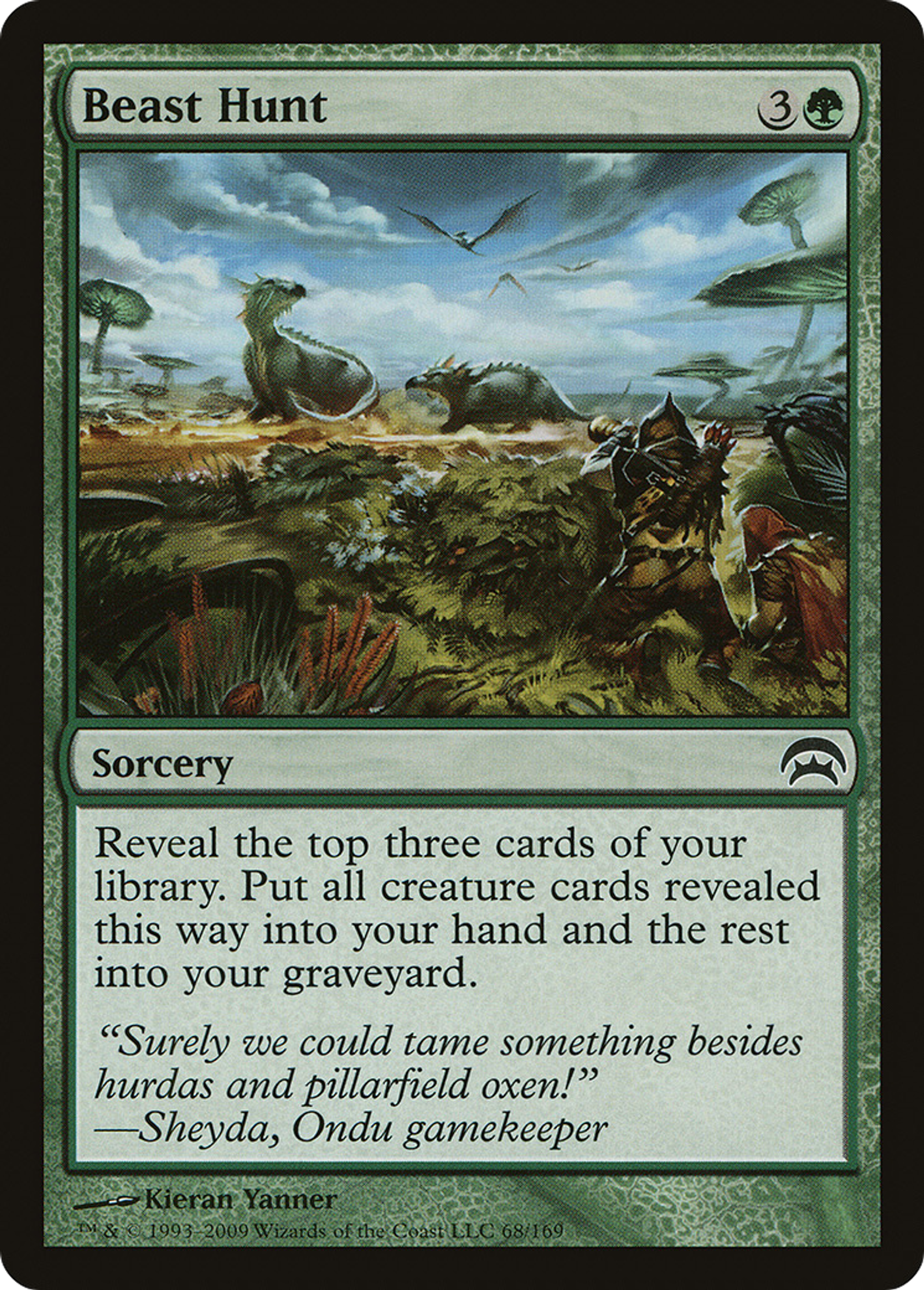 Beast Hunt — Planechase — Magic: The Gathering