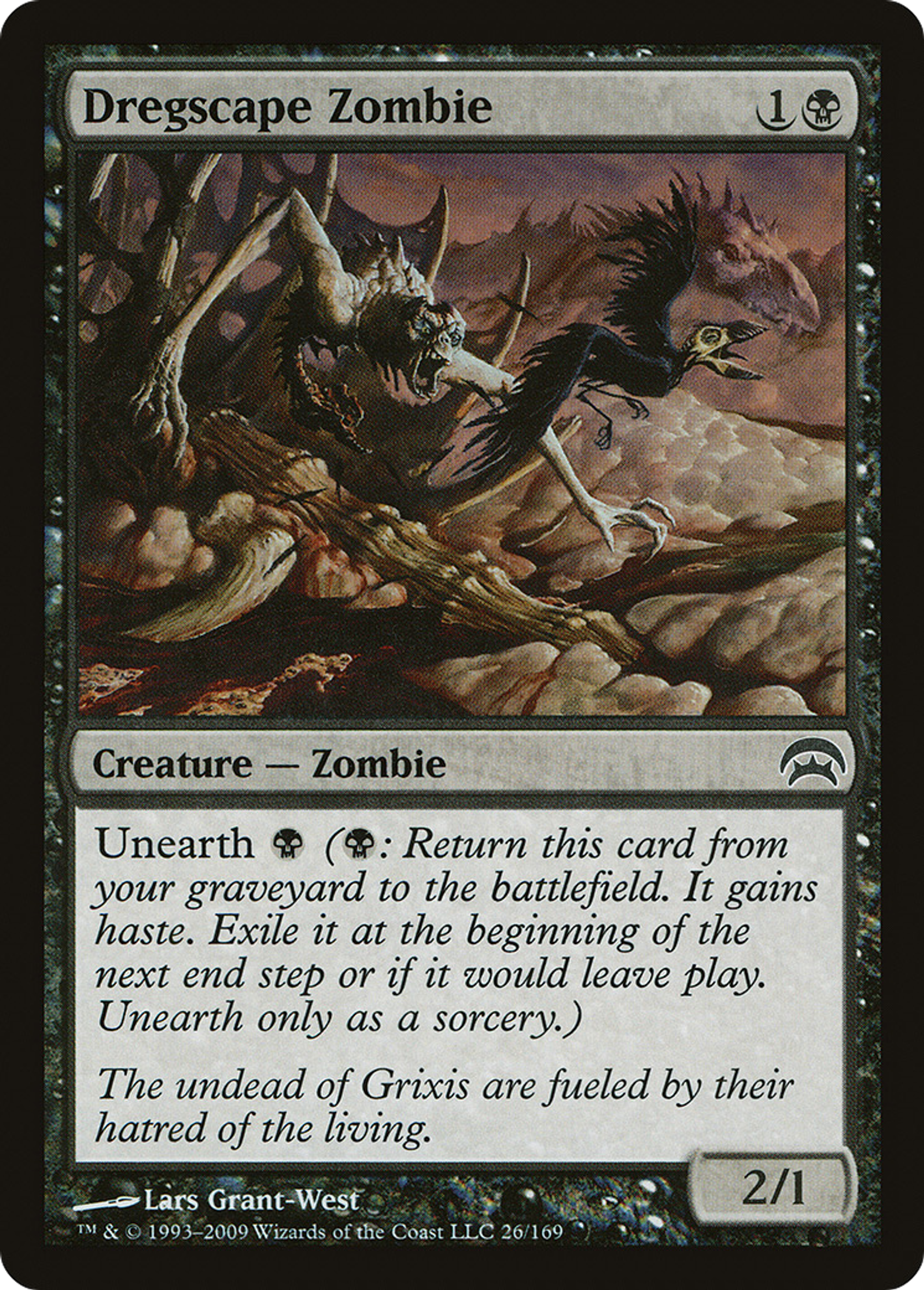 Dregscape Zombie — Planechase — Magic: The Gathering