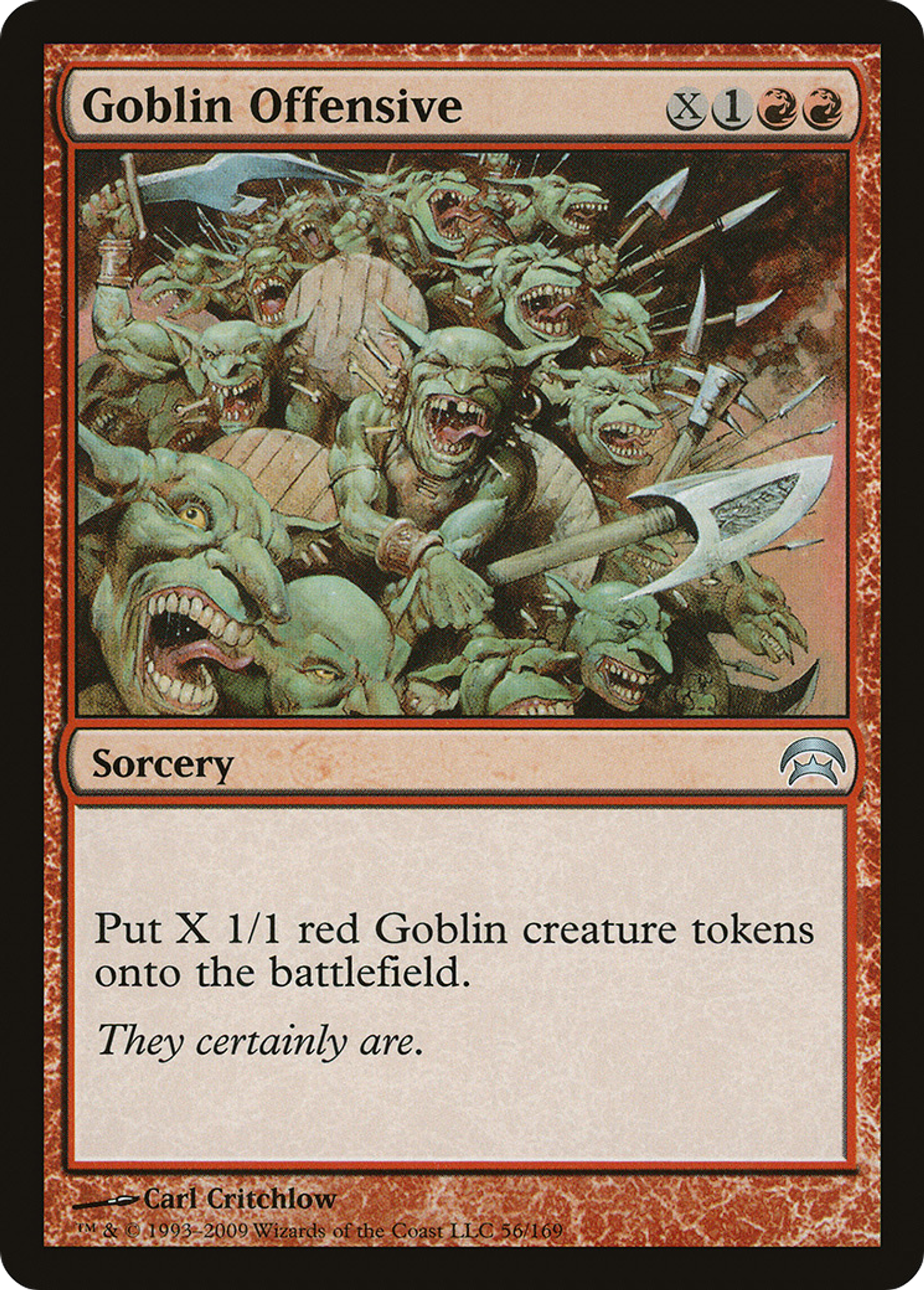 Goblin Offensive — Planechase — Magic: The Gathering