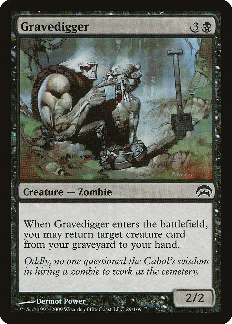 Gravedigger — Planechase — Magic: The Gathering