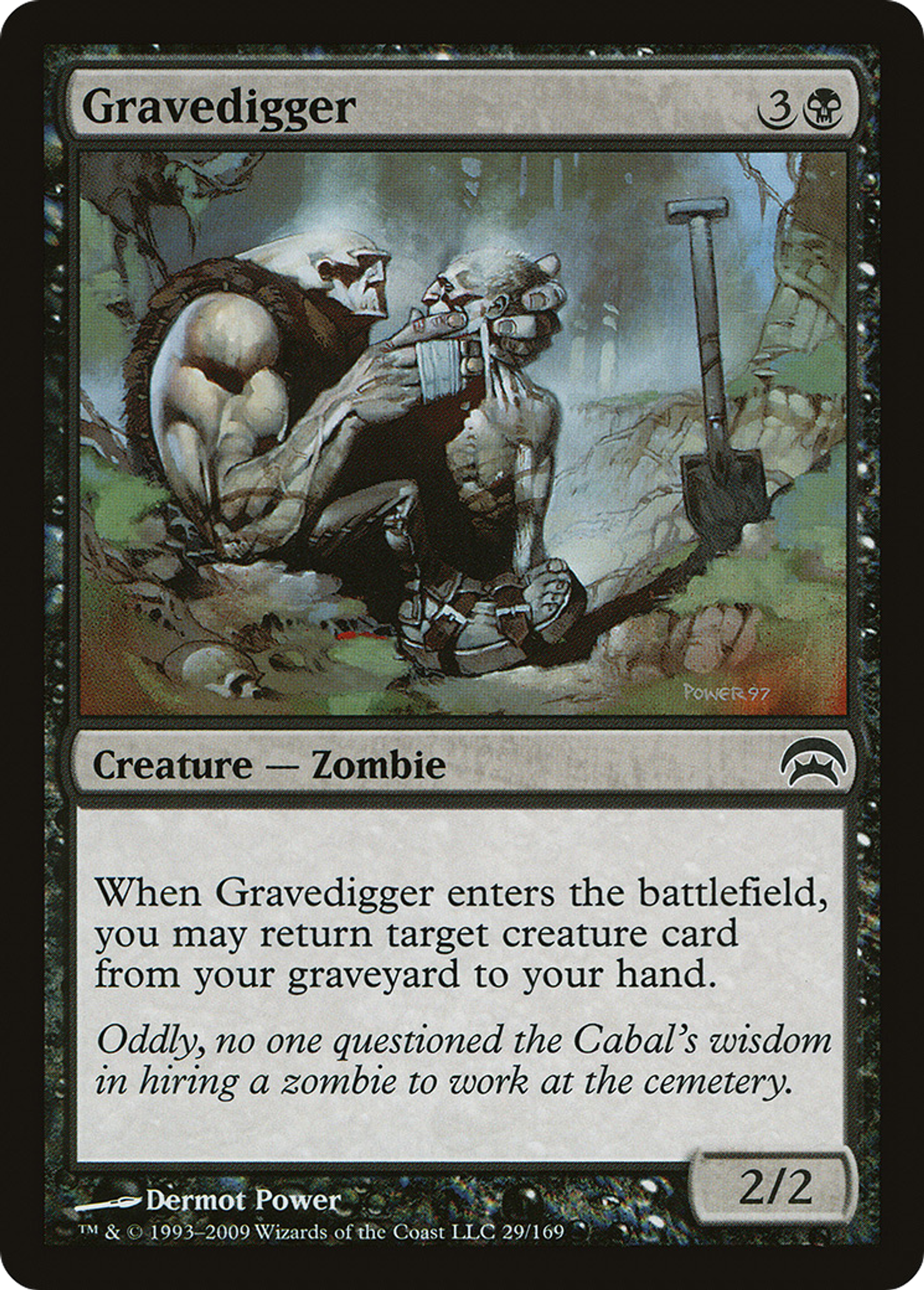 Gravedigger — Planechase — Magic: The Gathering