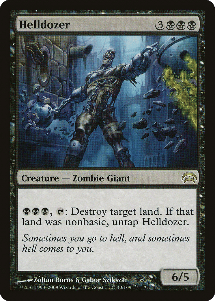 Helldozer — Planechase — Magic: The Gathering