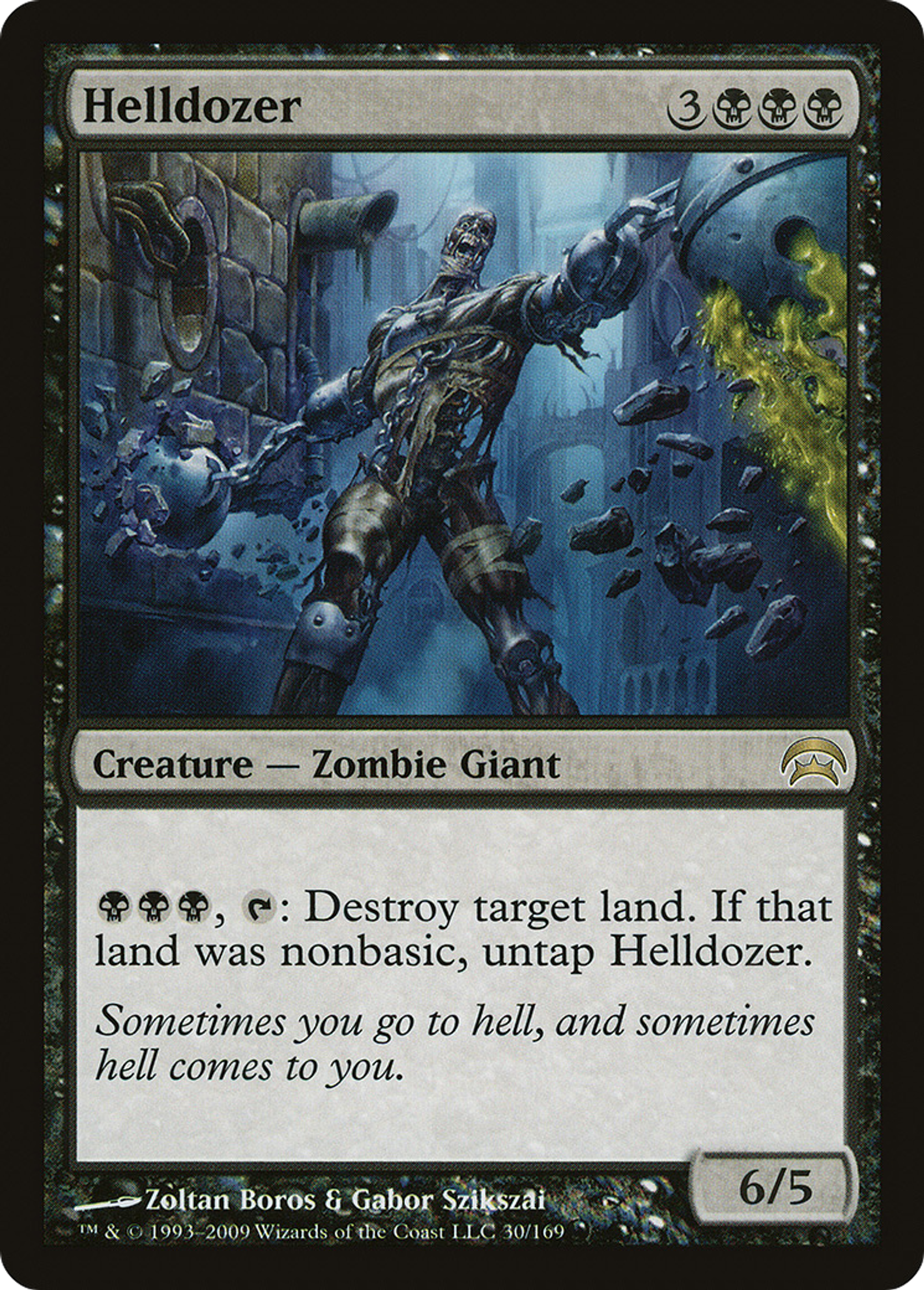 Helldozer — Planechase — Magic: The Gathering