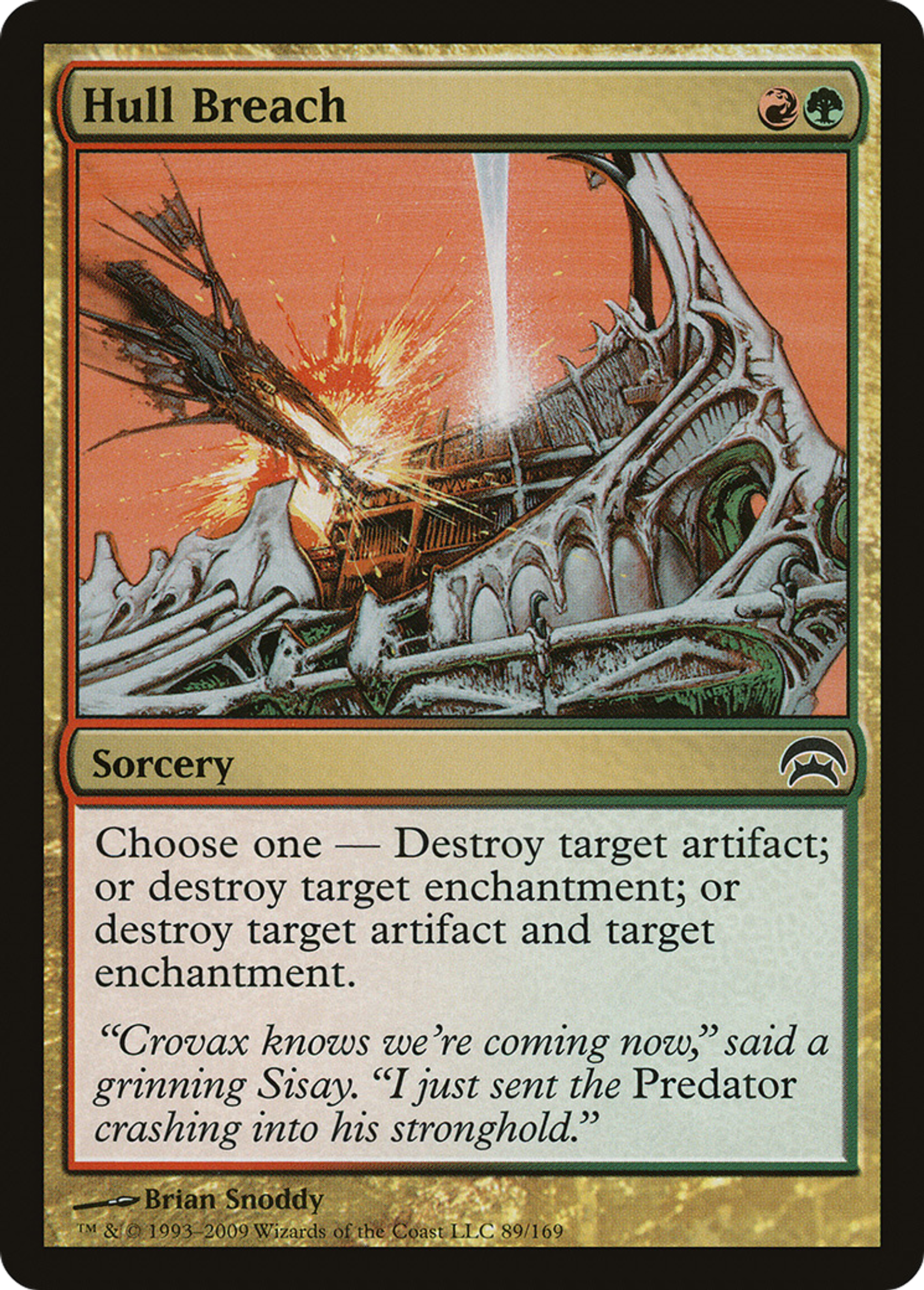 Hull Breach — Planechase — Magic: The Gathering