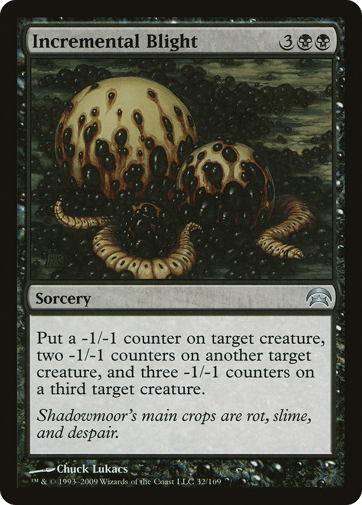 Incremental Blight — Planechase — Magic: The Gathering