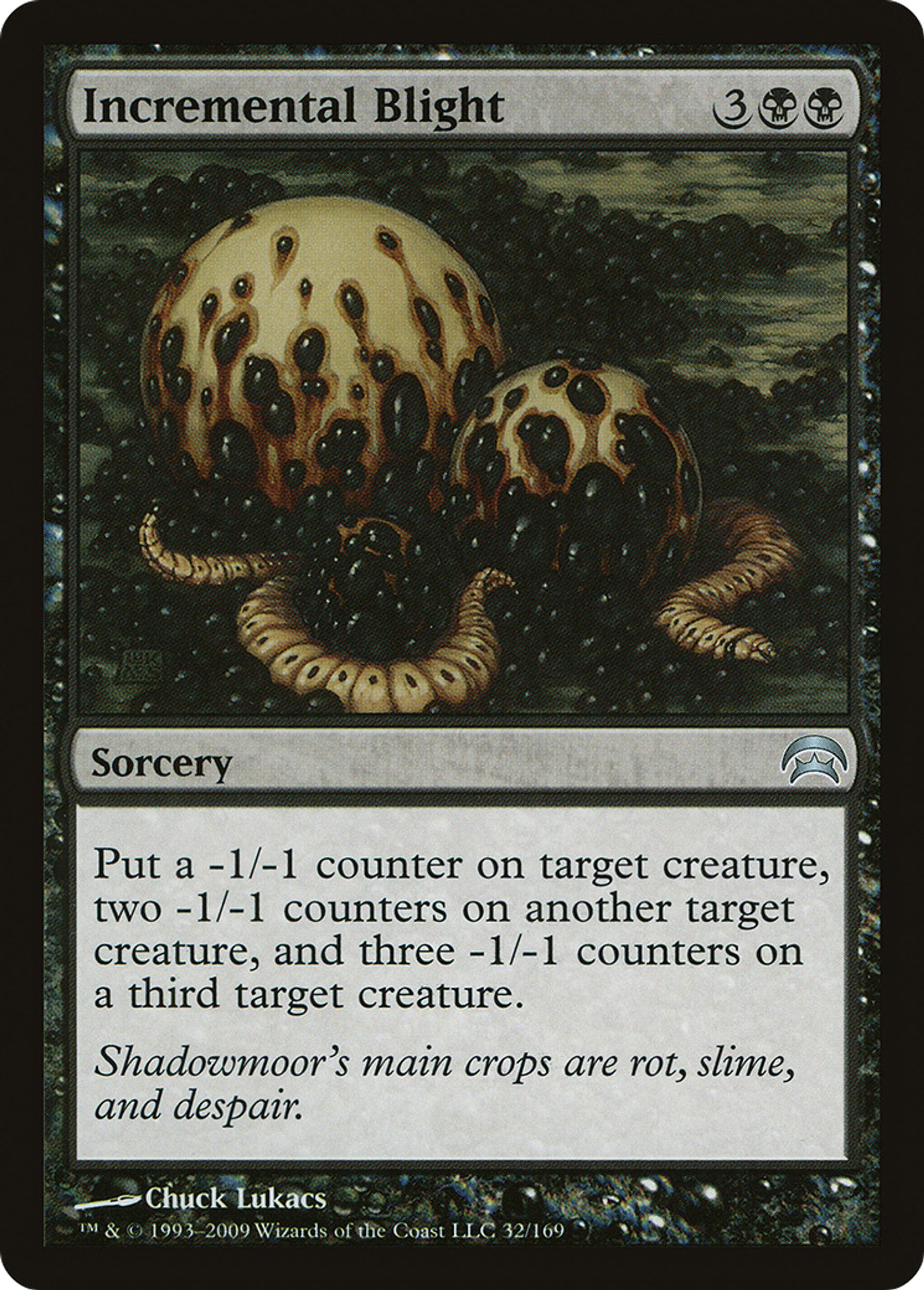 Incremental Blight — Planechase — Magic: The Gathering