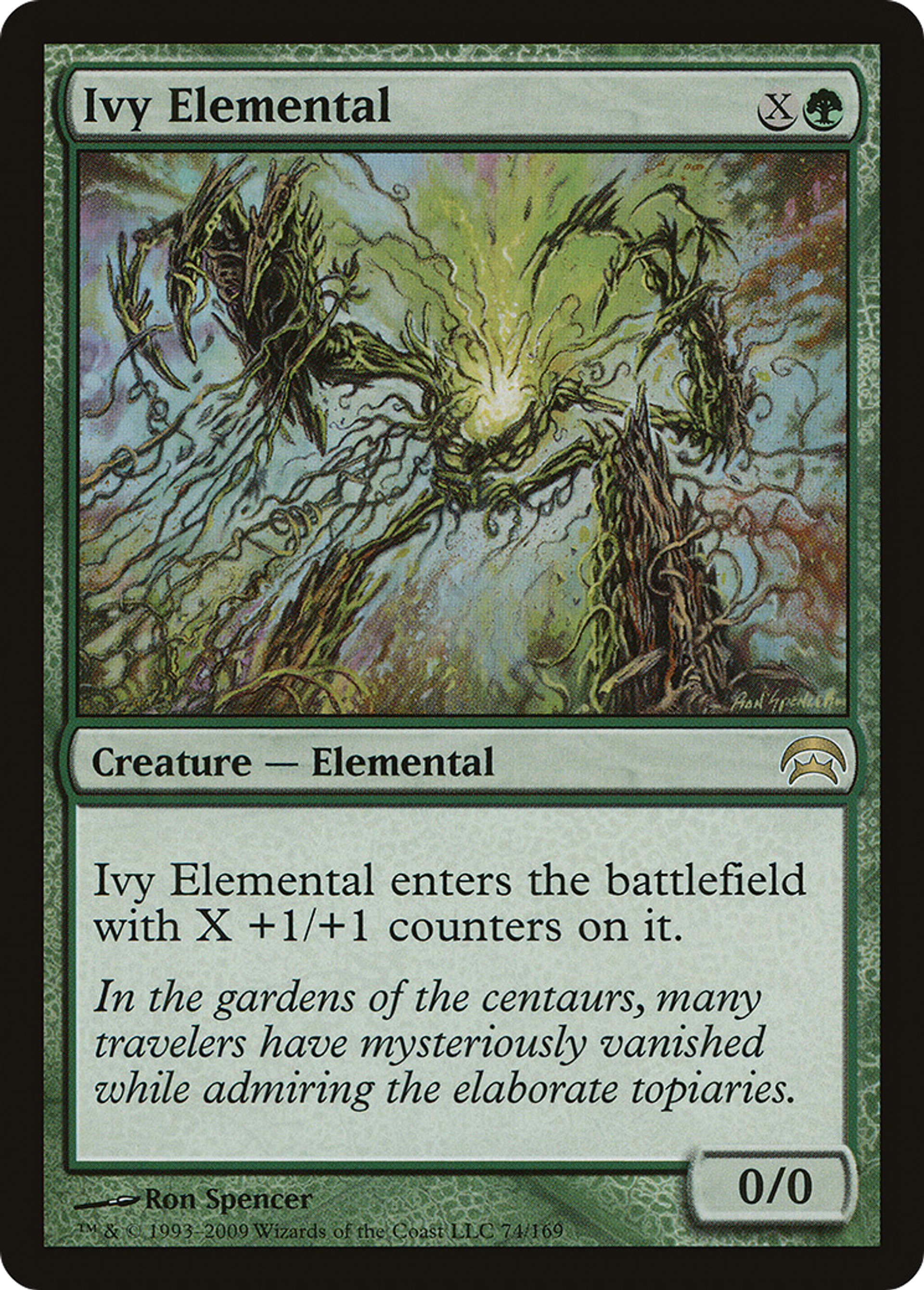 Ivy Elemental — Planechase — Magic: The Gathering