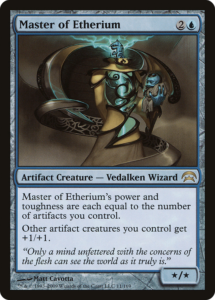 Master of Etherium — Planechase — Magic: The Gathering