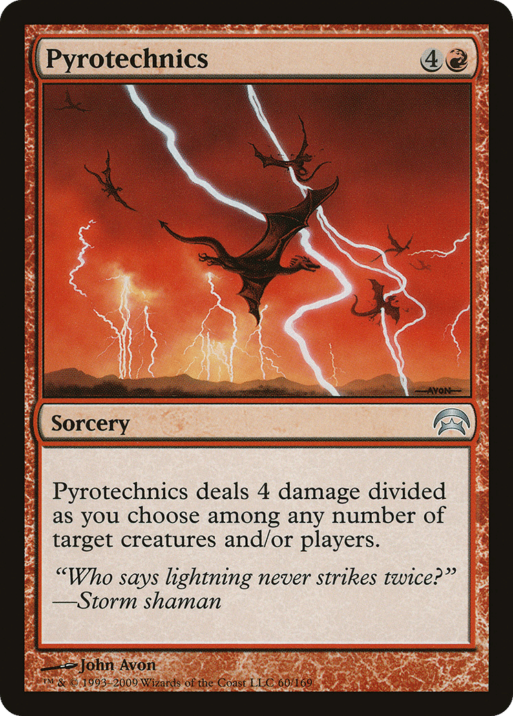 Pyrotechnics — Planechase — Magic: The Gathering