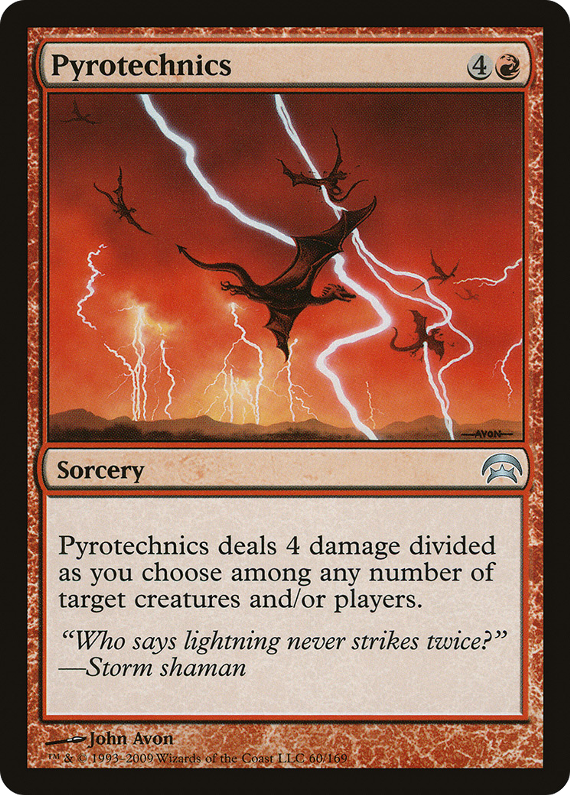 Pyrotechnics — Planechase — Magic: The Gathering