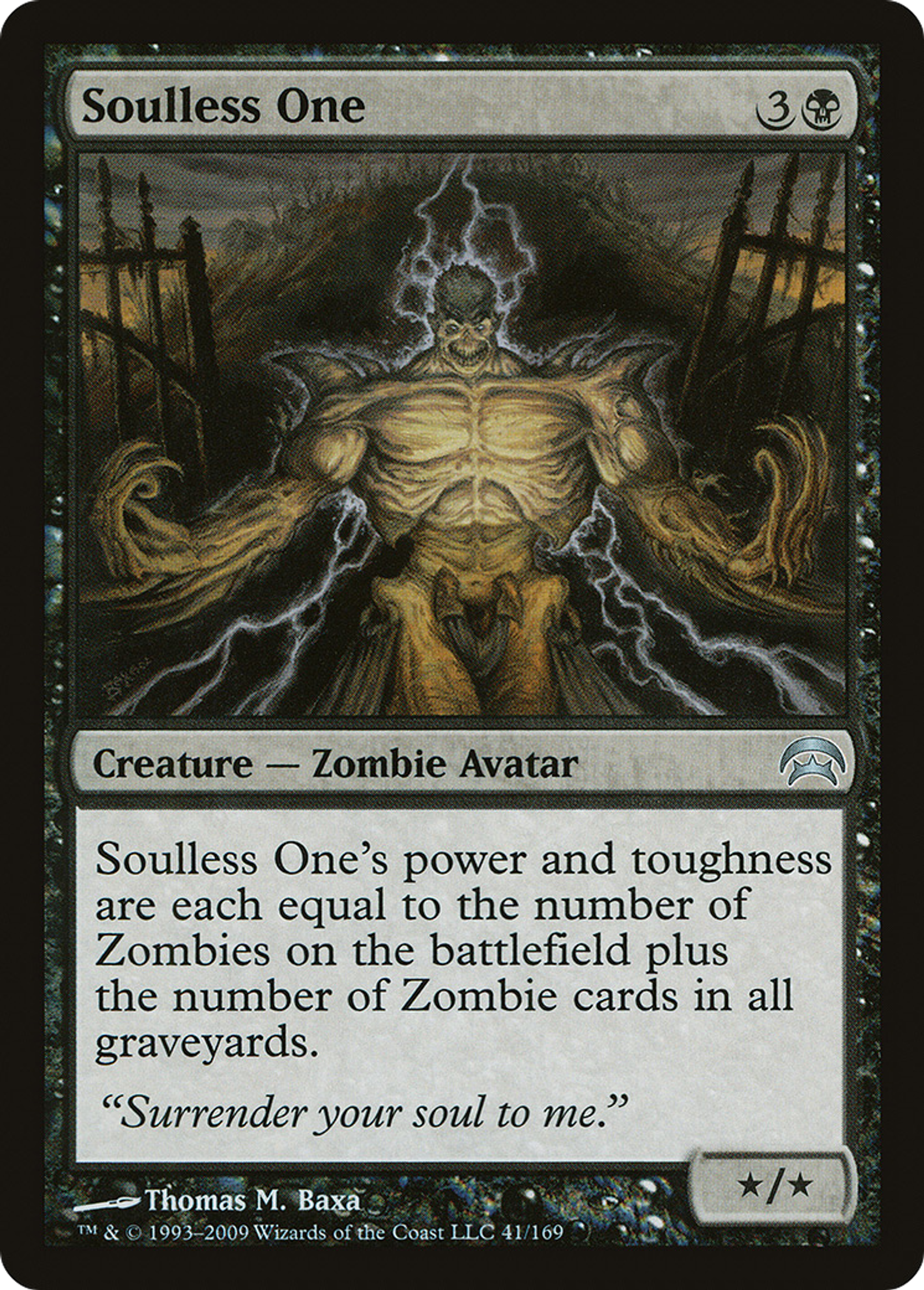 Soulless One — Planechase — Magic: The Gathering