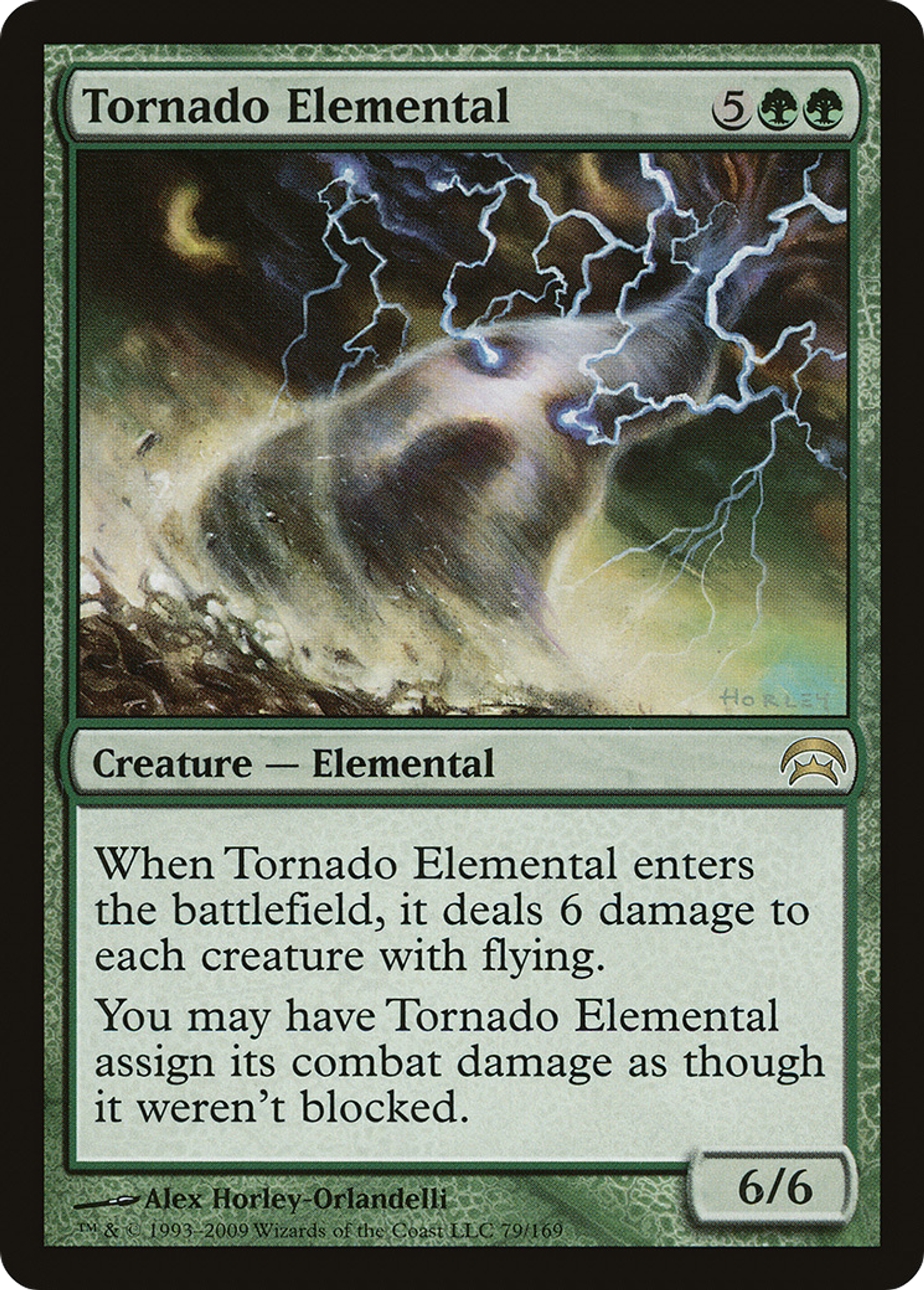 Tornado Elemental — Planechase — Magic: The Gathering