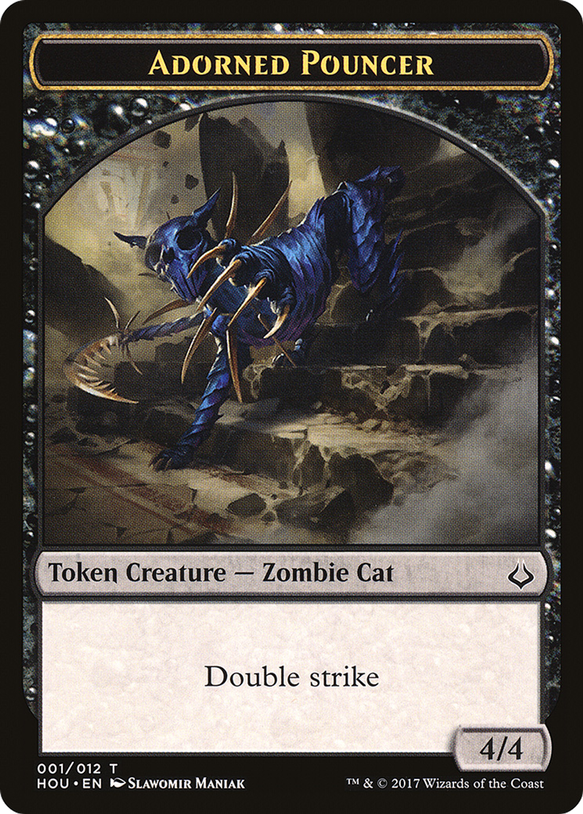 Adorned Pouncer — Hour of Devastation — Magic: The Gathering