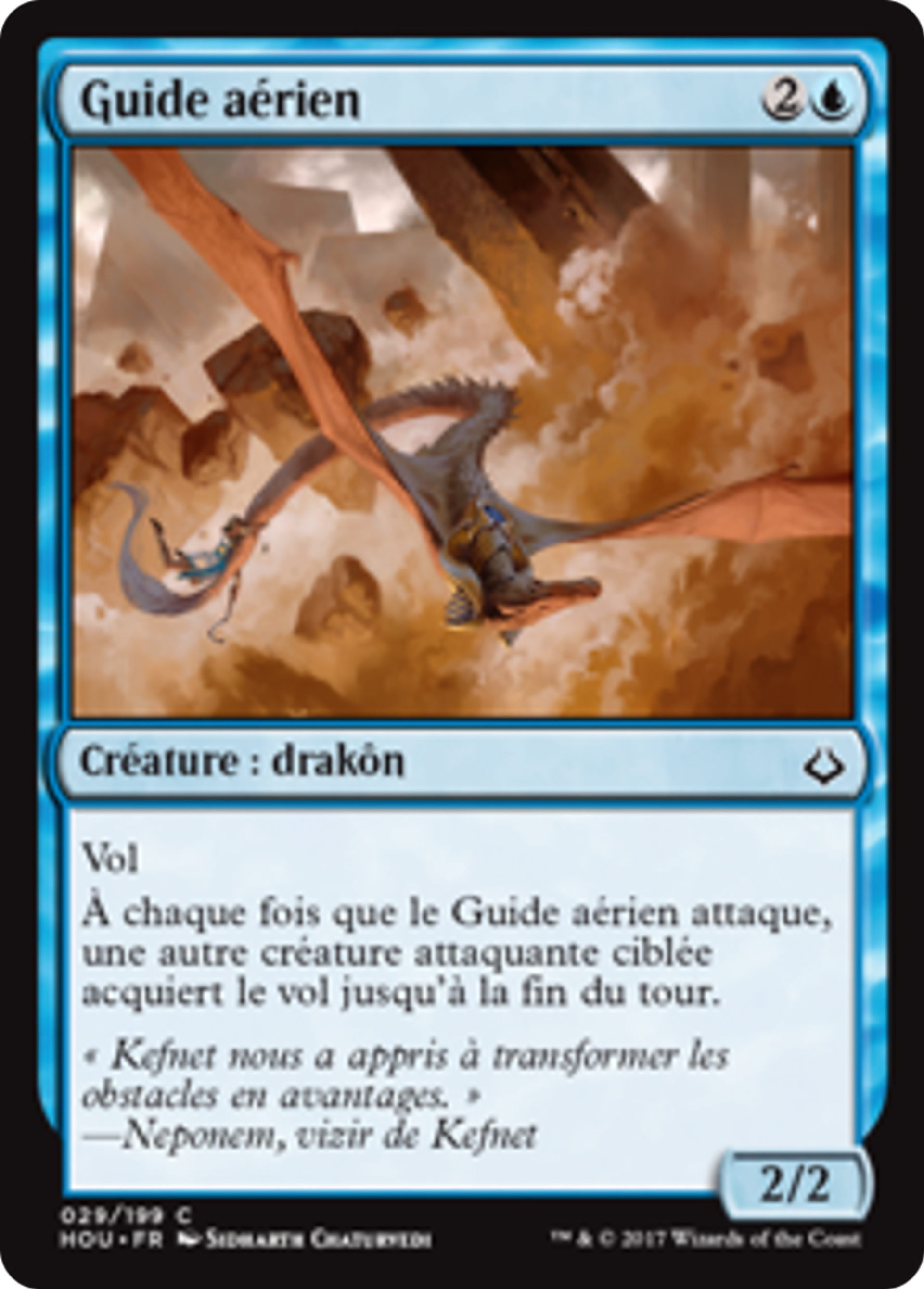 Guide aérien — Hour of Devastation — Magic: The Gathering