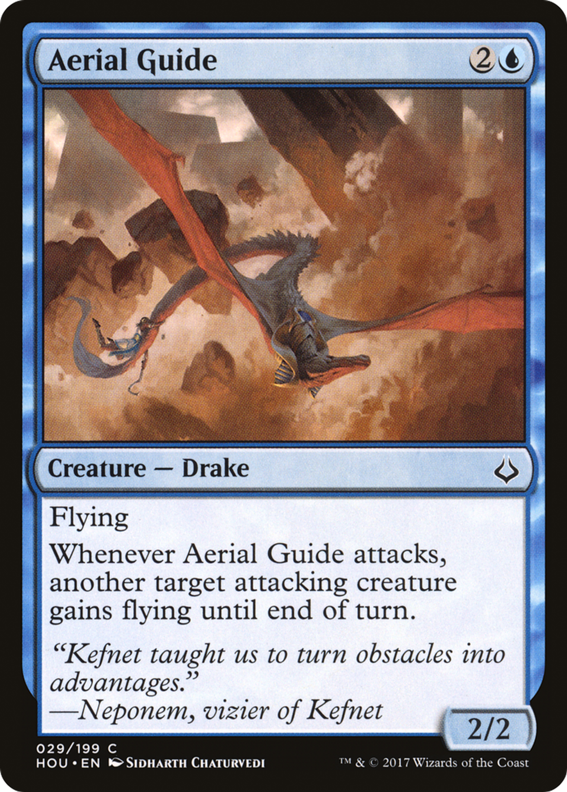 Aerial Guide — Hour of Devastation — Magic: The Gathering