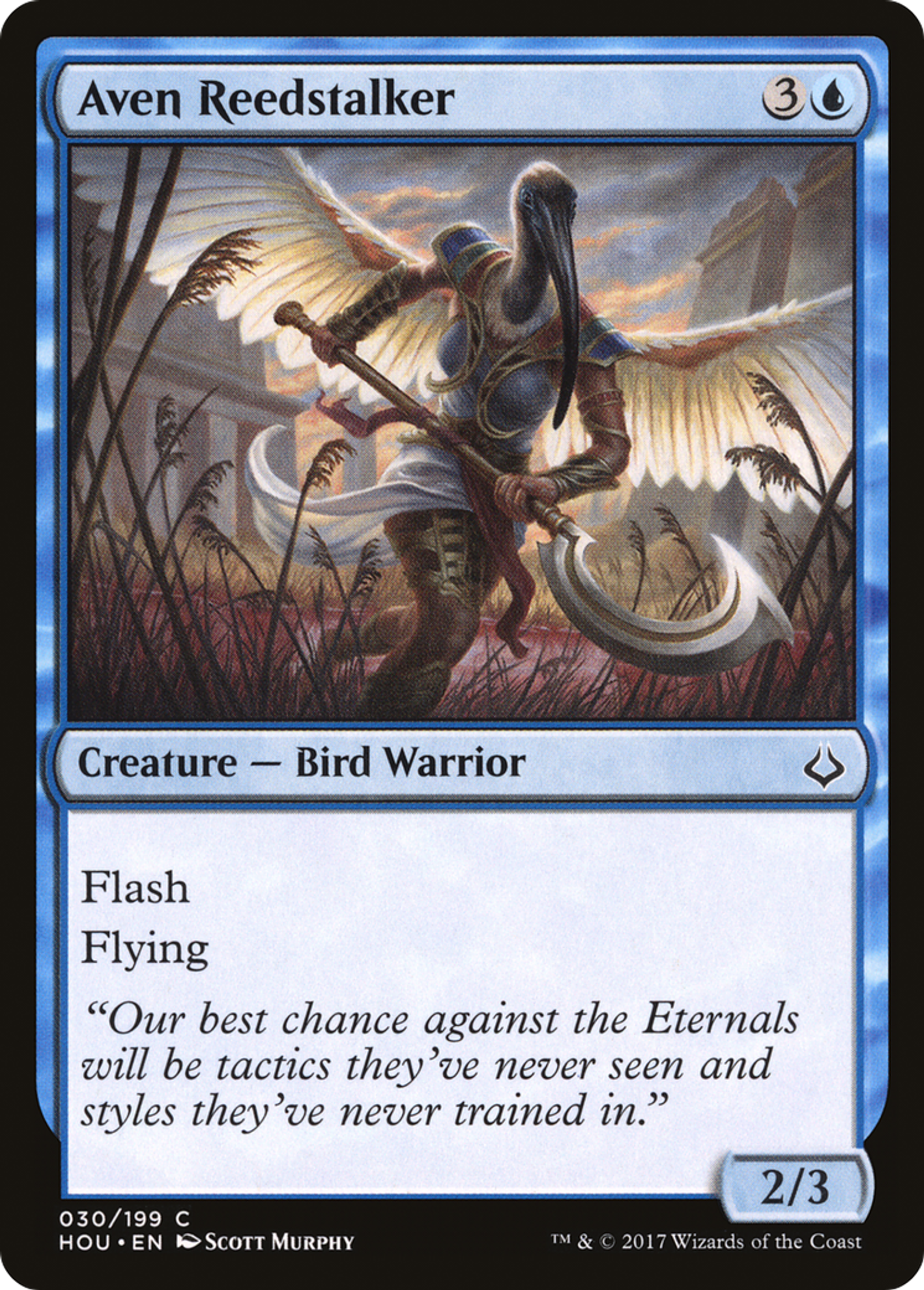 Aven Reedstalker — Hour of Devastation — Magic: The Gathering
