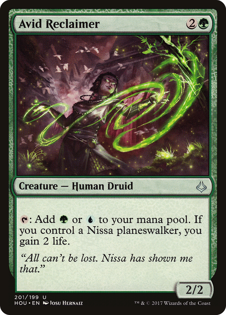 Avid Reclaimer — Hour of Devastation — Magic: The Gathering