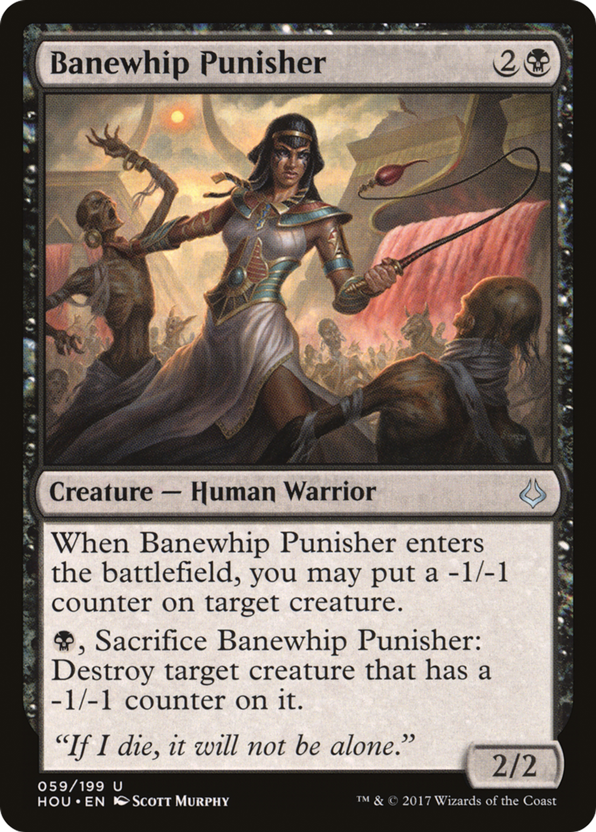 Banewhip Punisher — Hour of Devastation — Magic: The Gathering