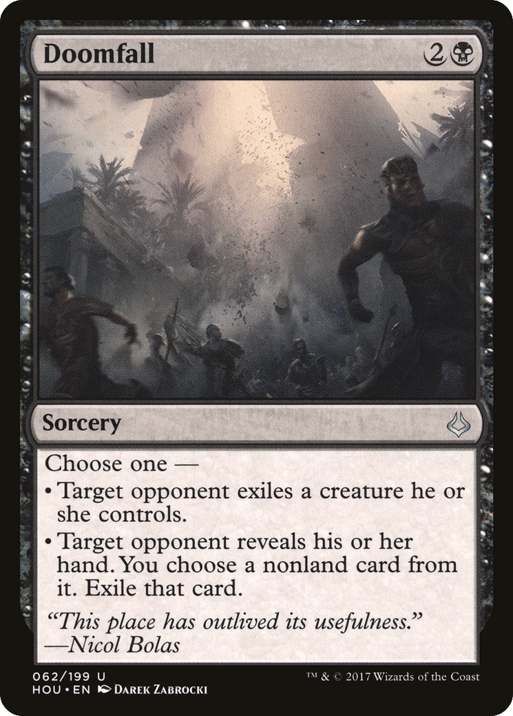 Doomfall — Hour of Devastation — Magic: The Gathering