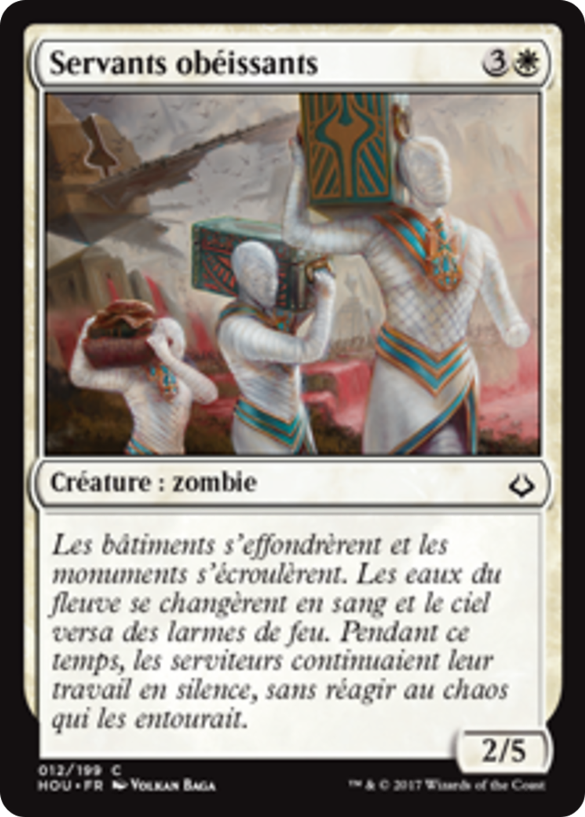 Servants obéissants — Hour of Devastation — Magic: The Gathering