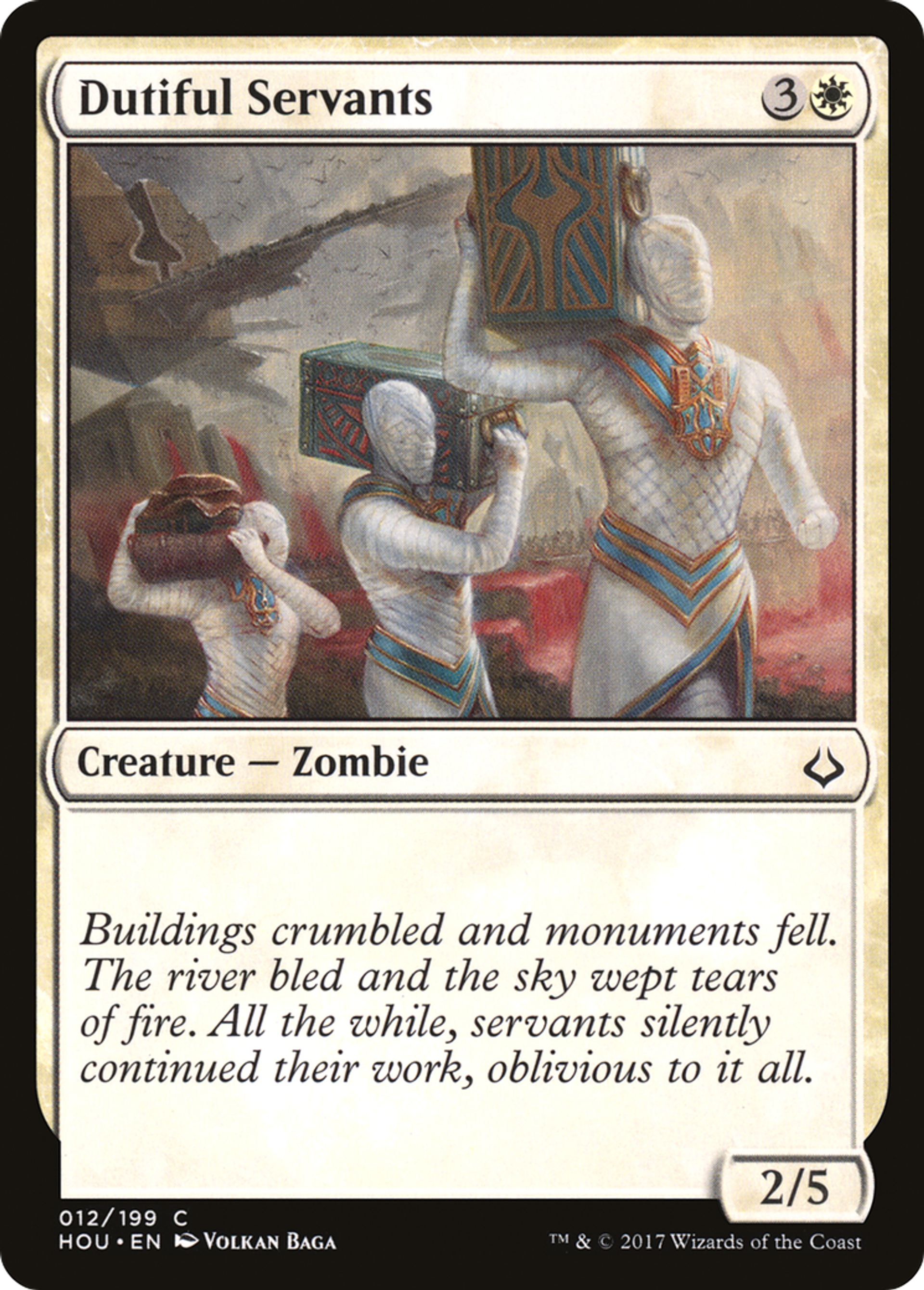Dutiful Servants — Hour of Devastation — Magic: The Gathering